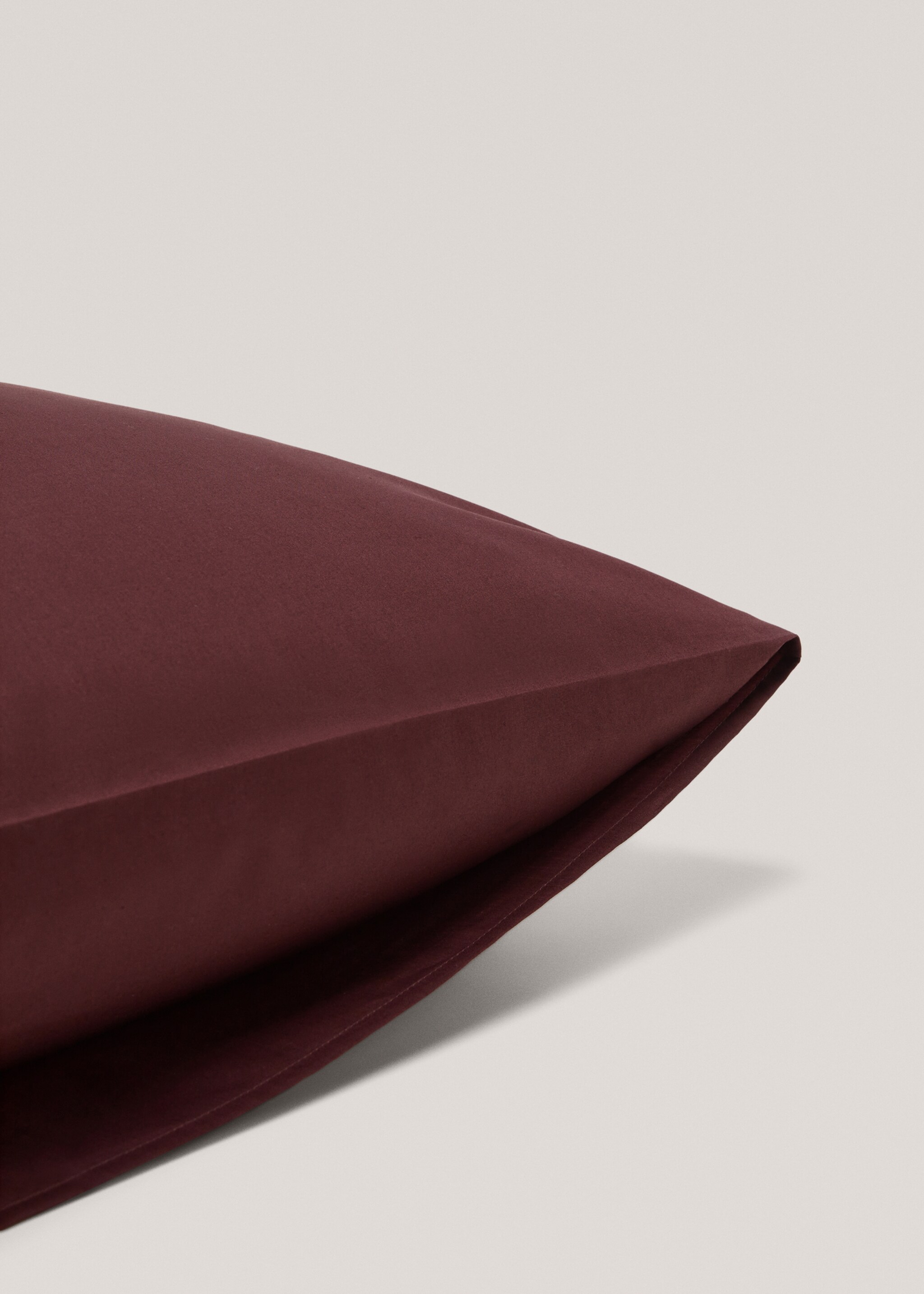 Cotton cushion cover (180 threads) 60x60cm (Pack of 2) - Details of the article 3