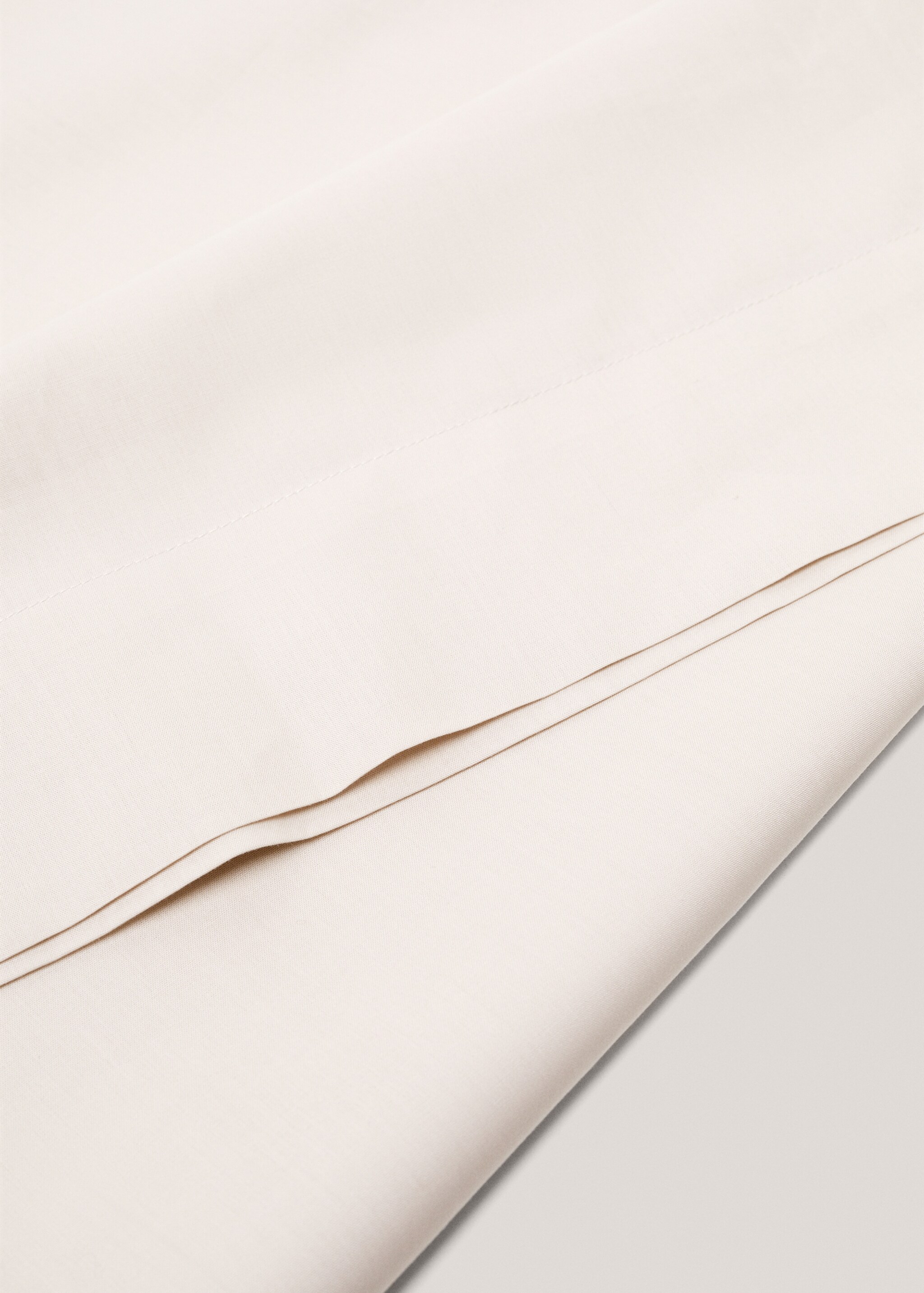 Kopfkissenbezug aus Baumwolle (180 Fäden) 45 x 110 cm - Detail des Artikels 2