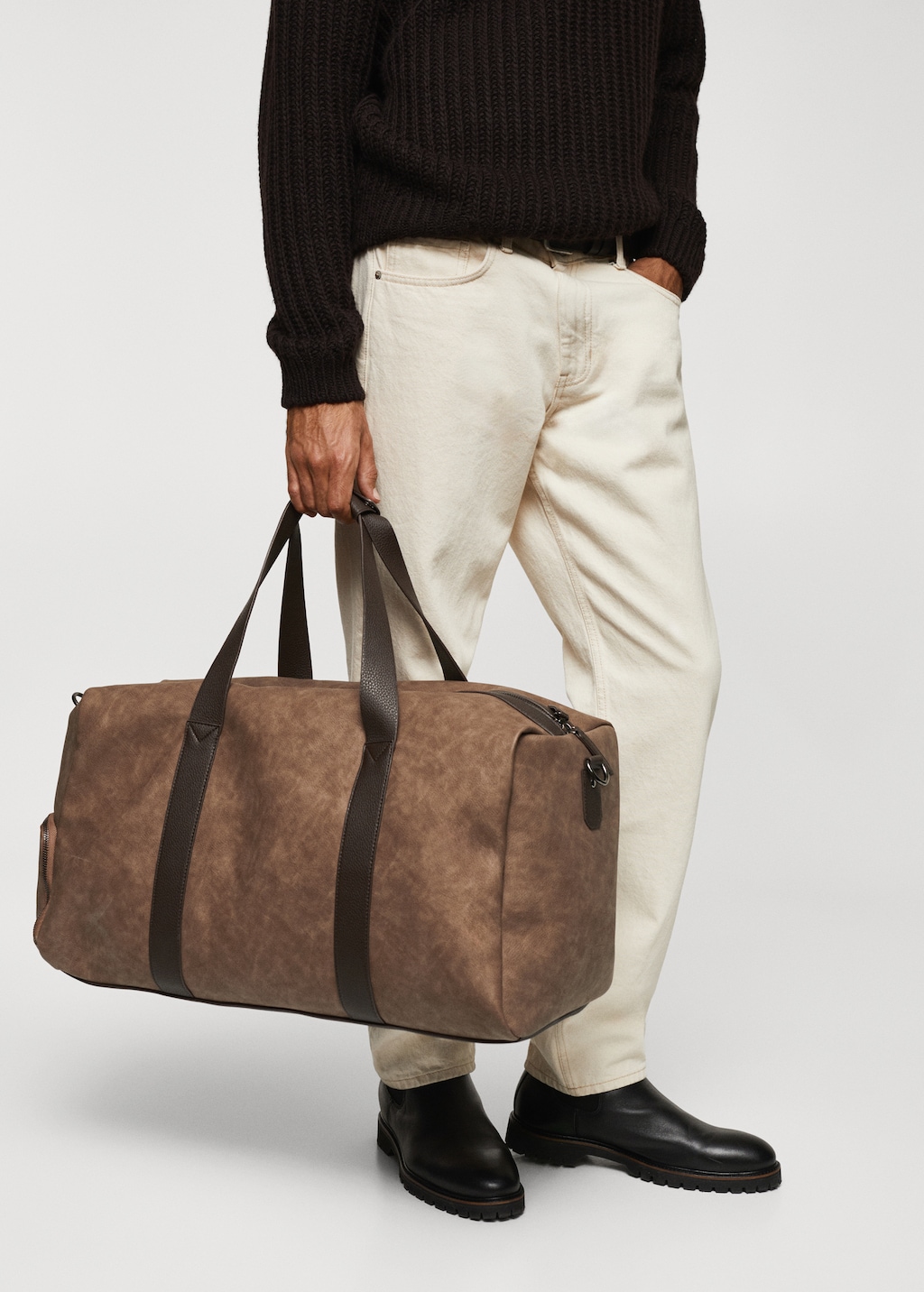 Leather bowling bag clearance