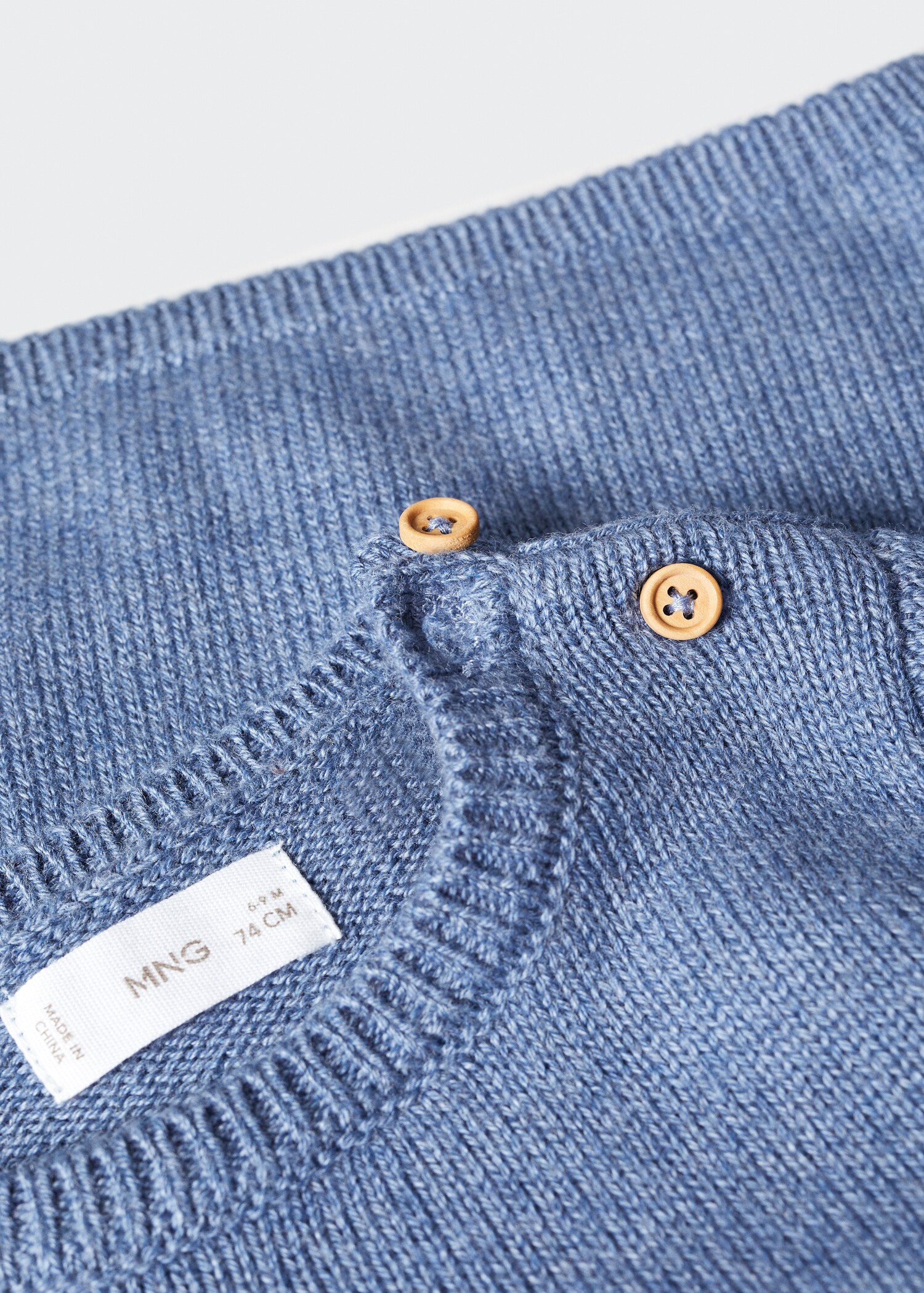 Pull-over jaspé coton - Détail de l'article 0