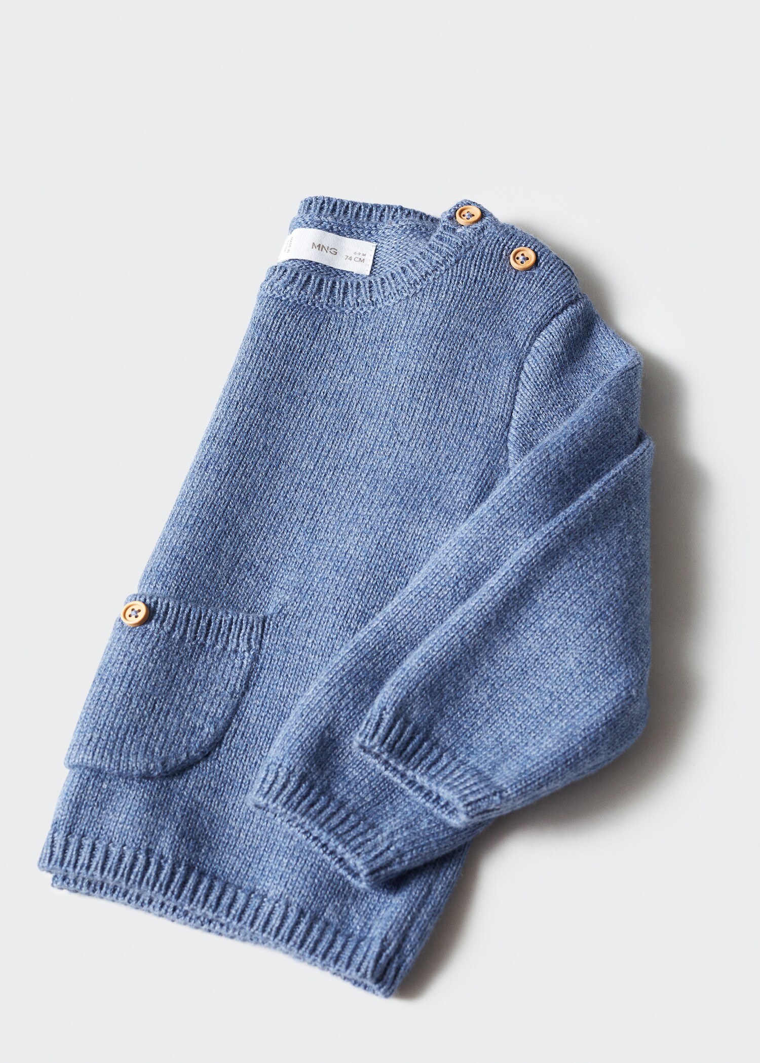 Pull-over jaspé coton - Détail de l'article 8