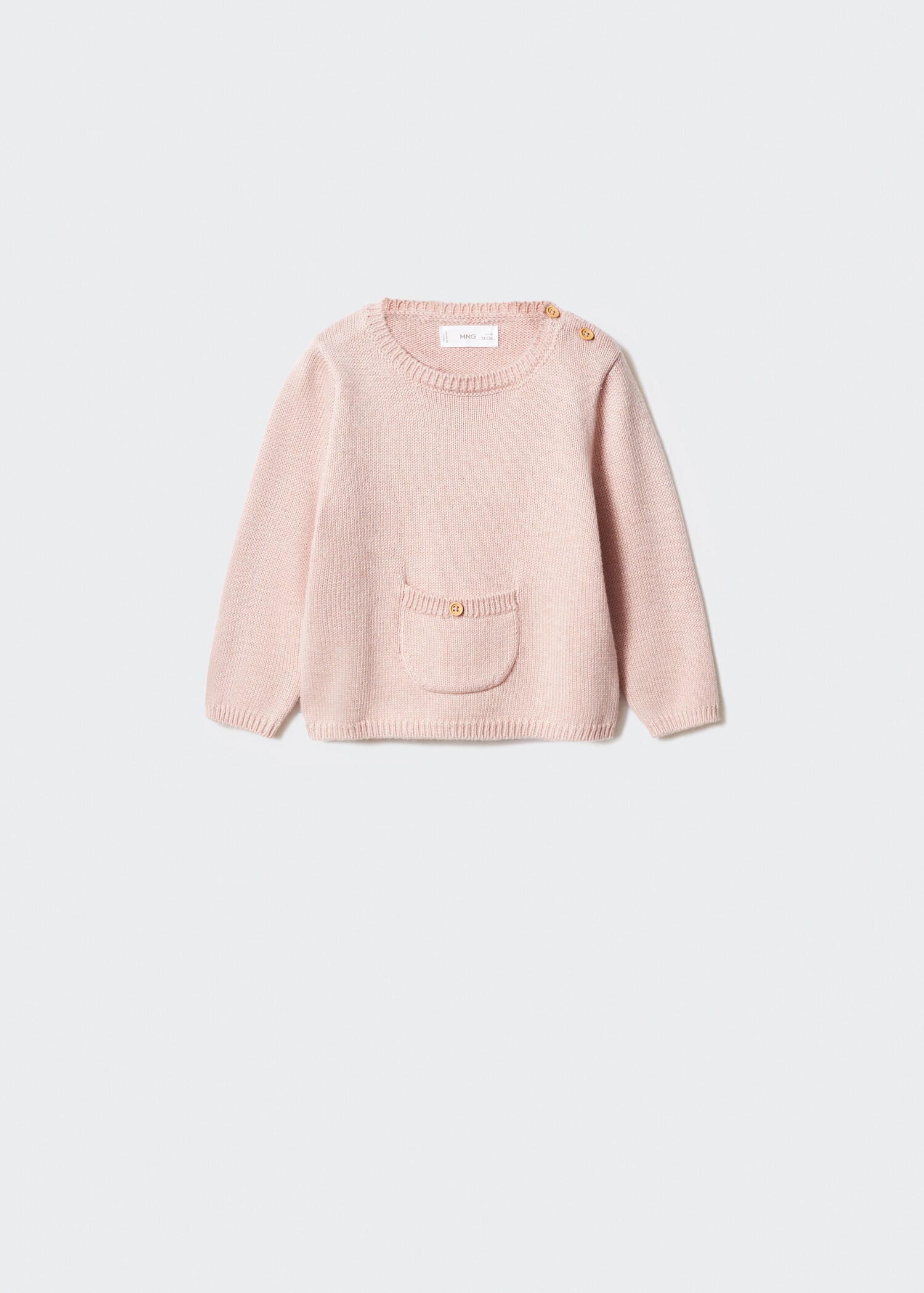 Pull-over jaspé coton - Article sans modèle