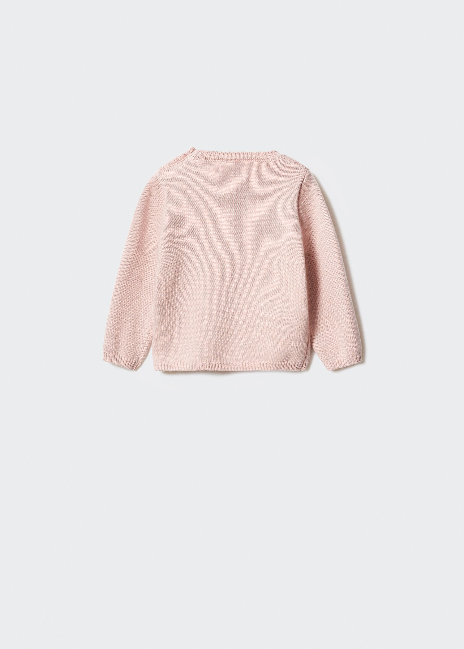 Pull-over jaspé coton - Verso de l’article