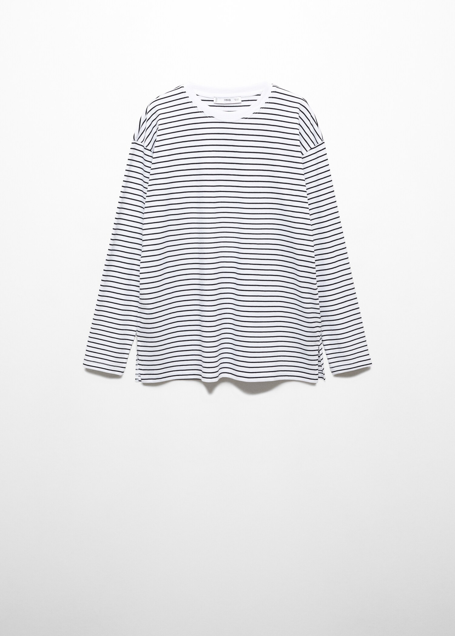 Striped oversized t-shirt - Article without model