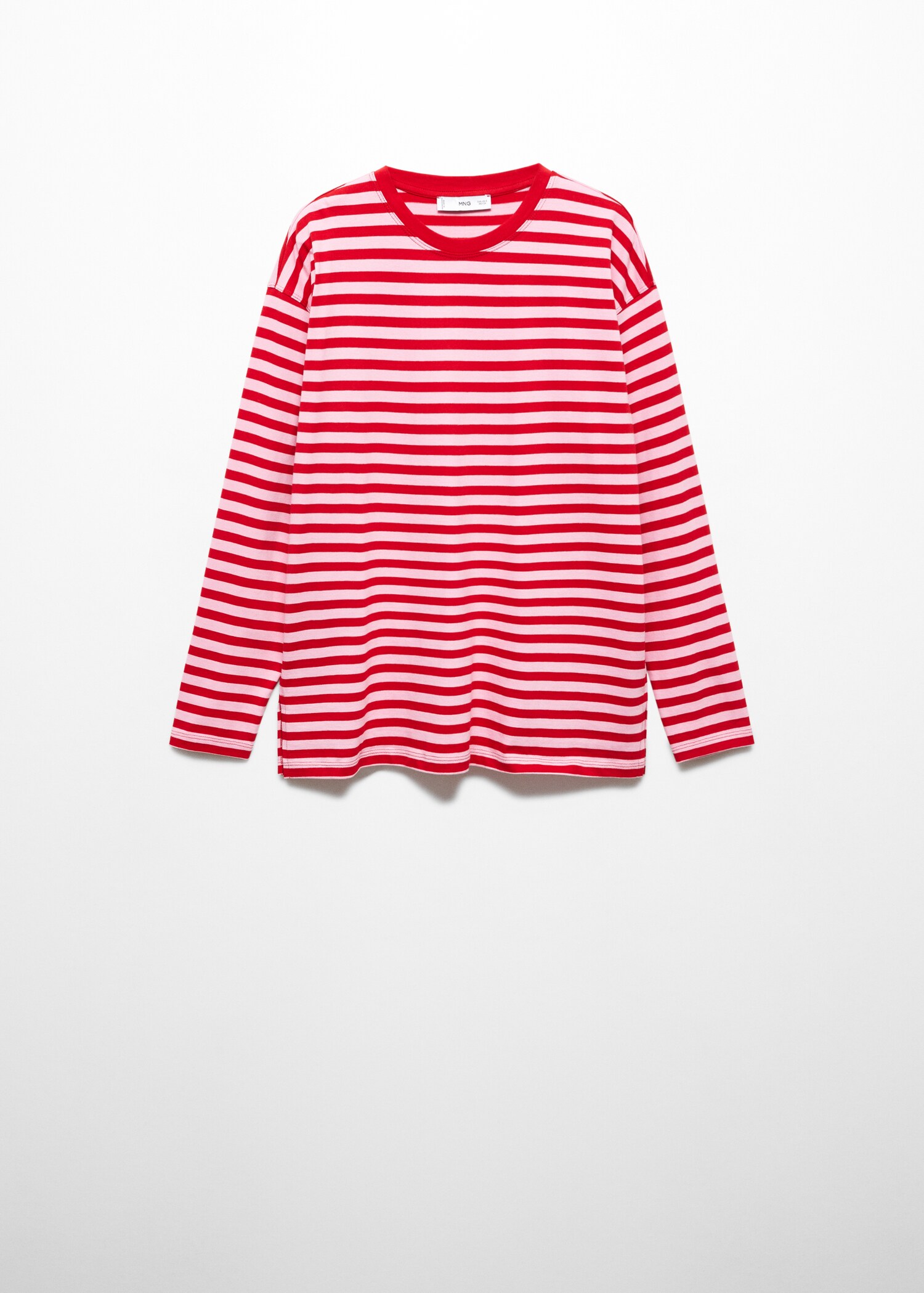 Oversized gestreept T-shirt - Artikel zonder model