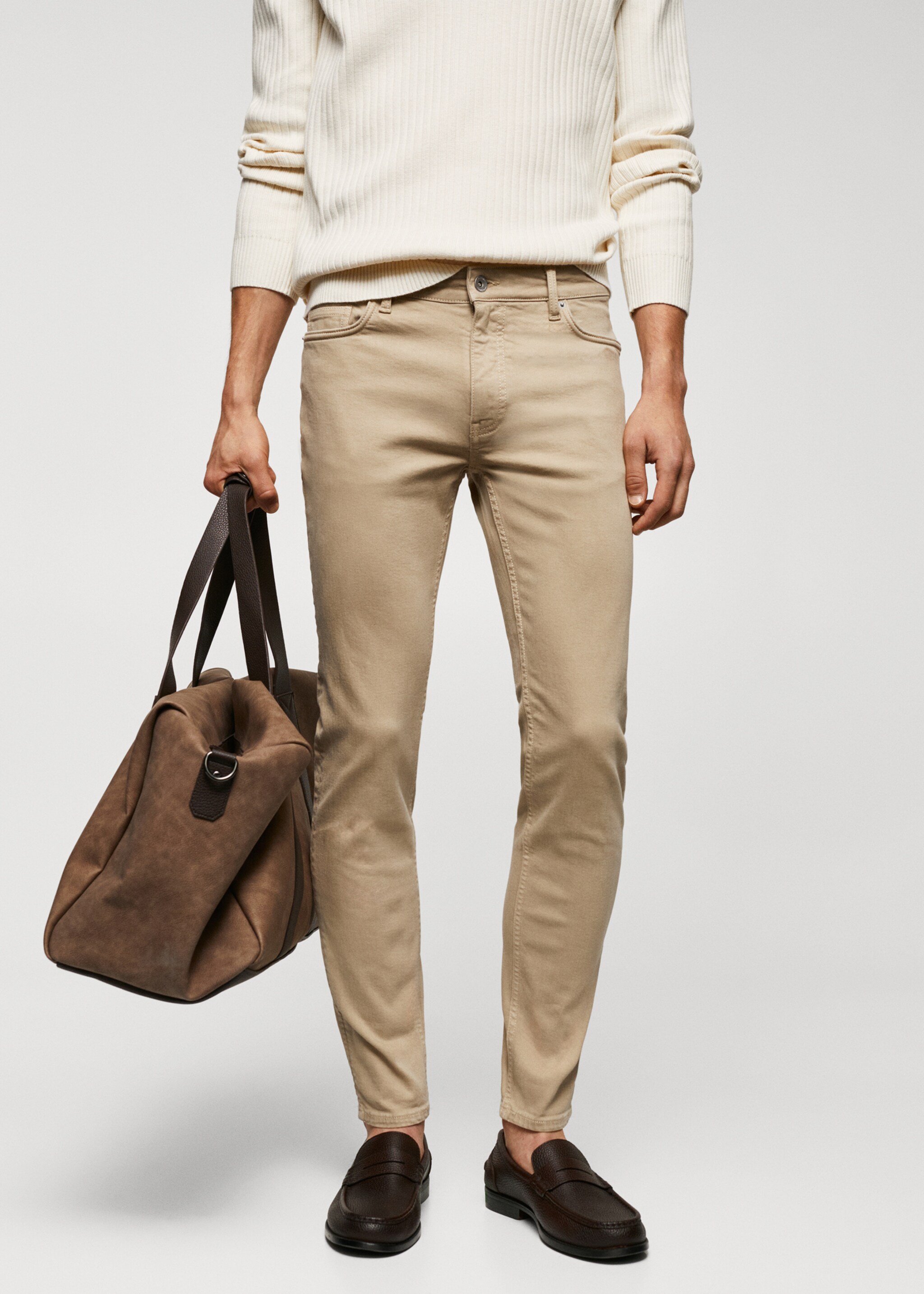Gekleurde Billy skinny jeans - Middenvlak