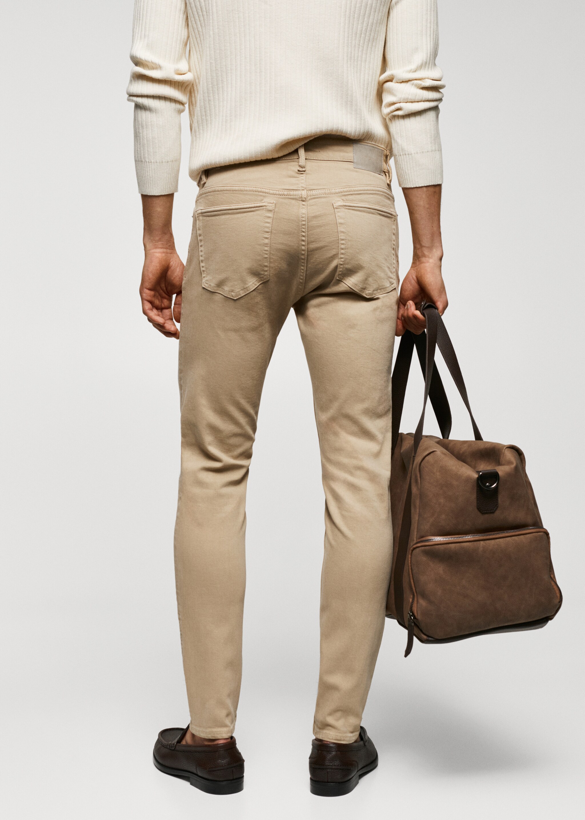 Gekleurde Billy skinny jeans - Achterkant van het artikel