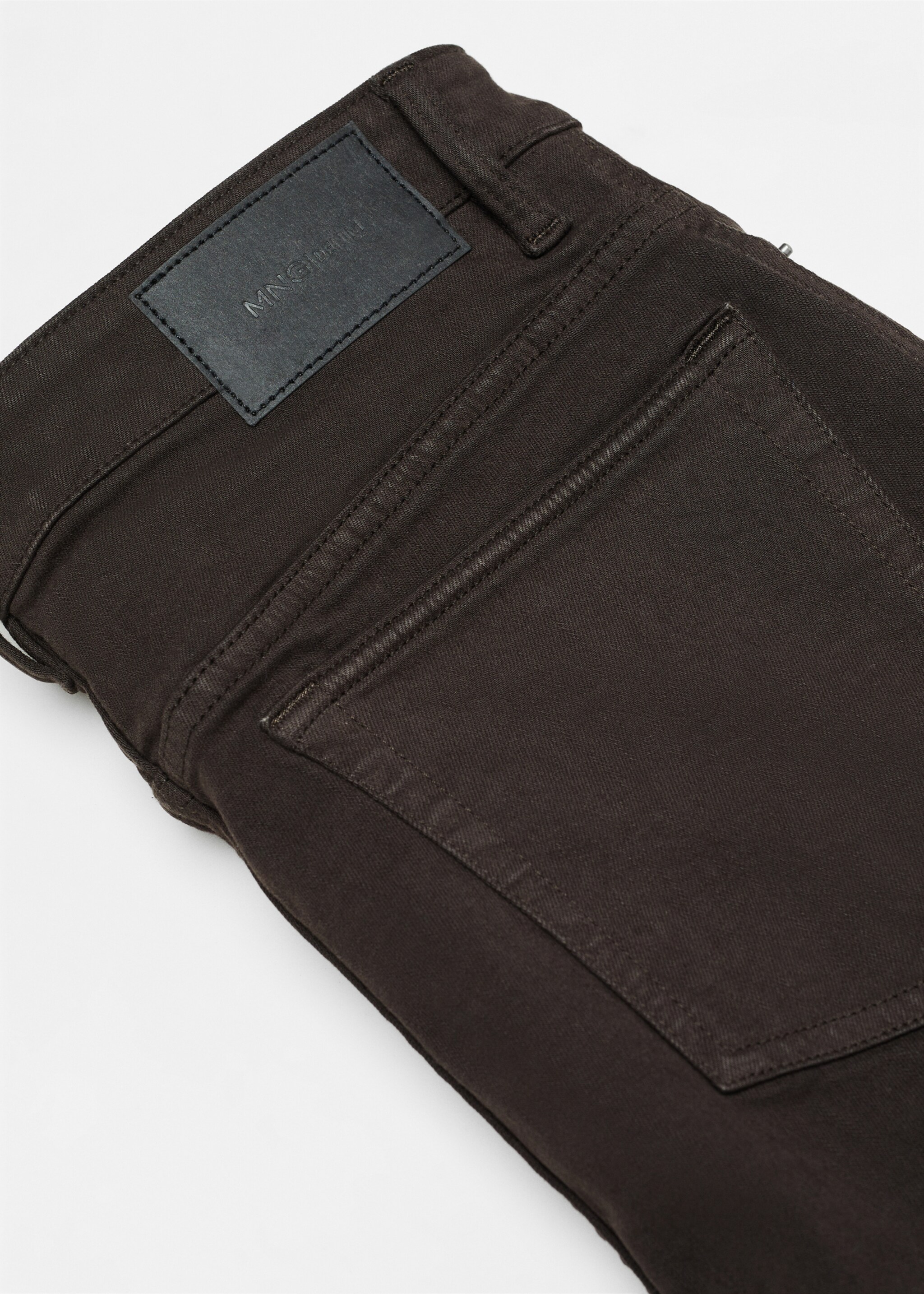 Skinny colour Billy jeans - Details of the article 8, Brown. Ref: 57014409-00.