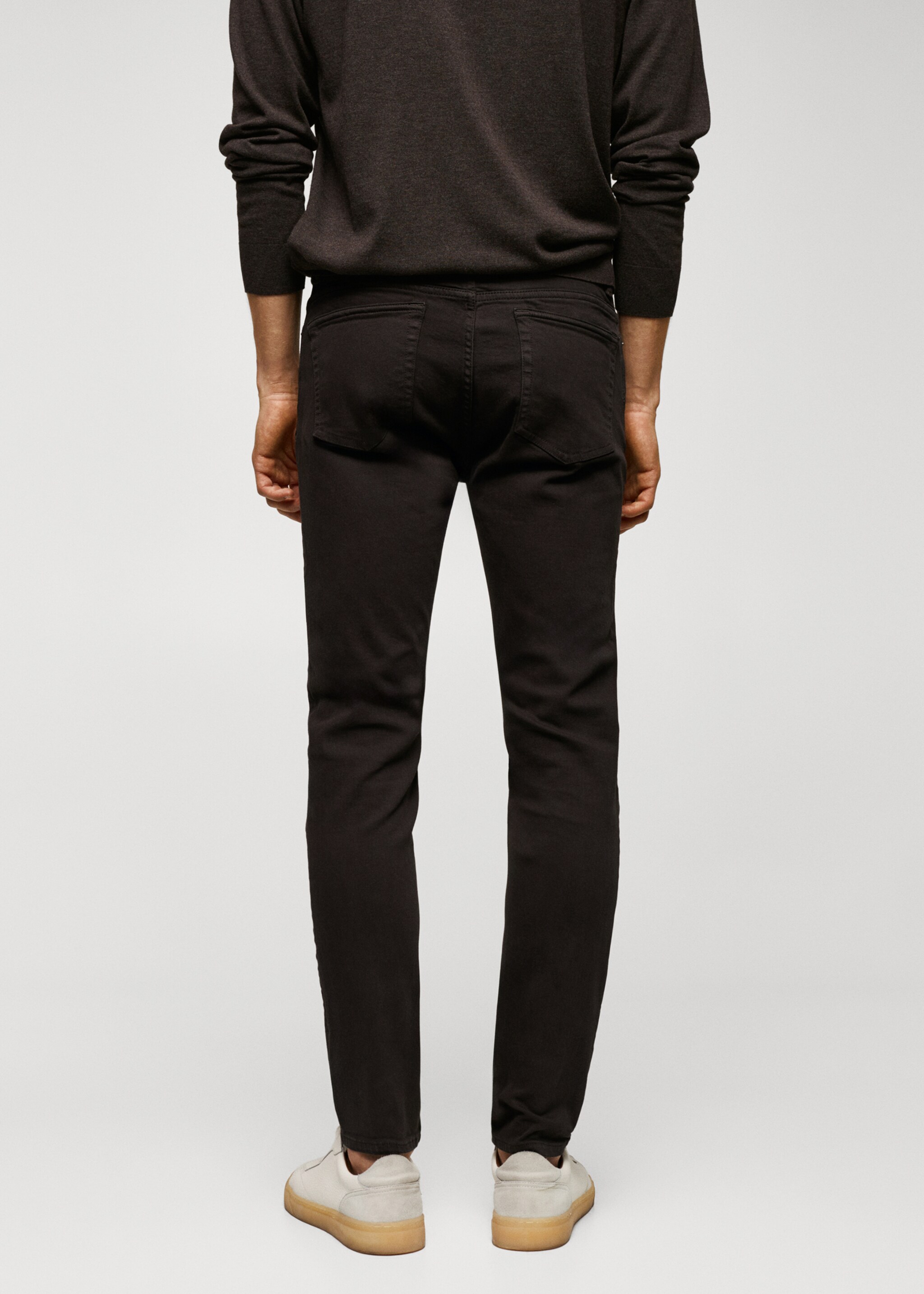 Skinny colour Billy jeans - Reverse of the article, Brown. Ref: 57014409-00.