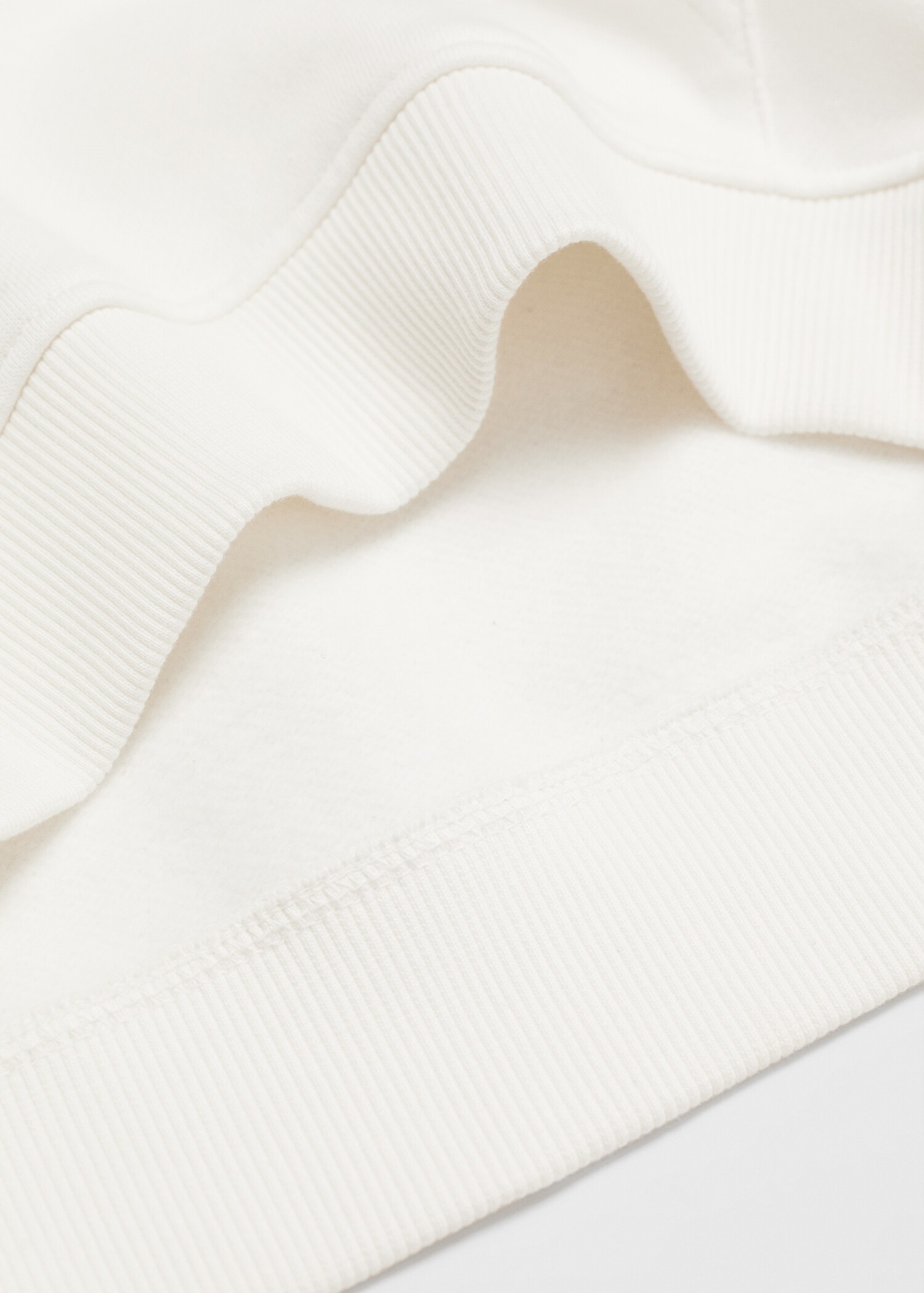 Baumwoll-Sweatshirt mit Aufschrift - Detail des Artikels 0