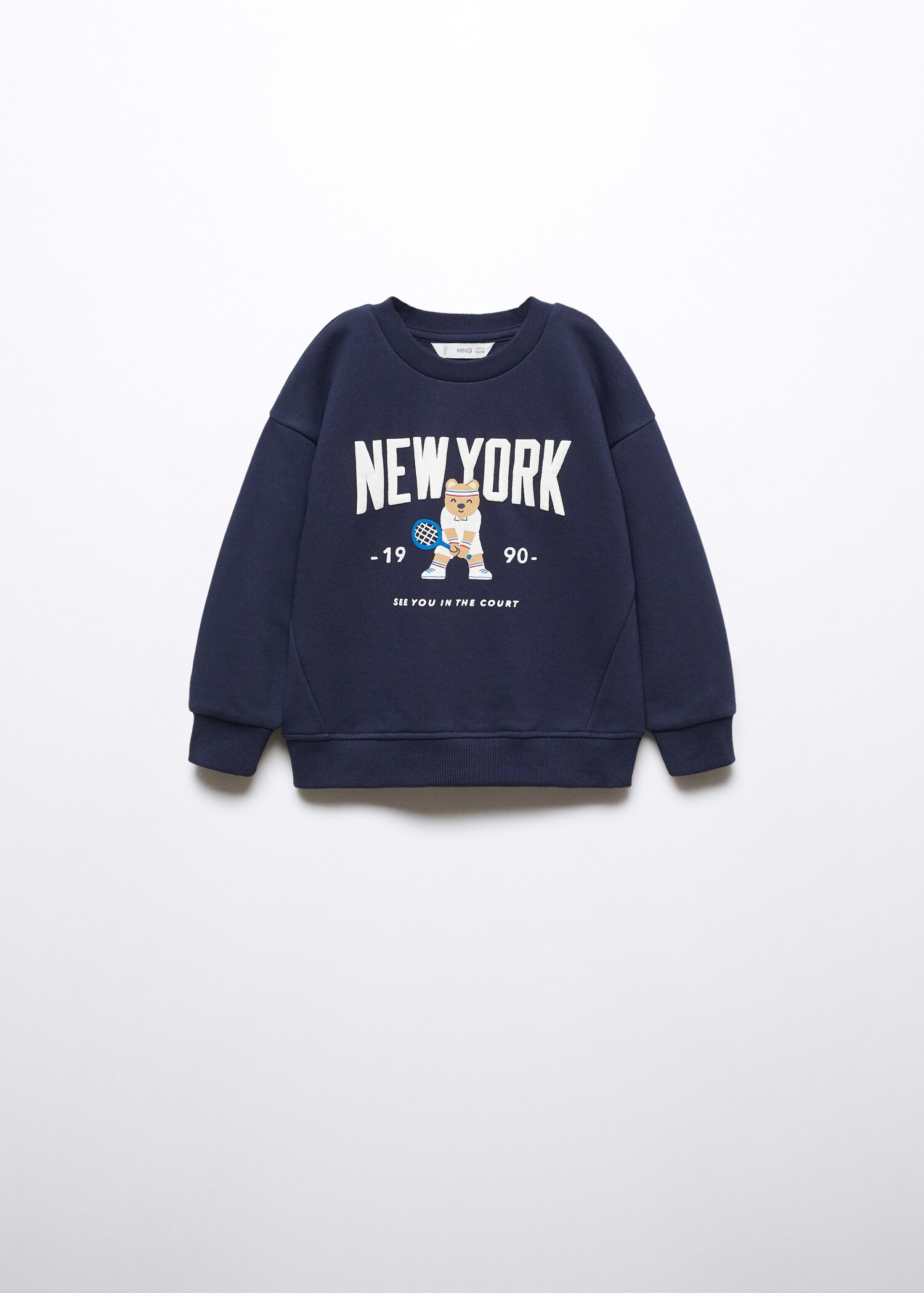 Gemustertes Baumwoll-Sweatshirt - Artikel ohne Model