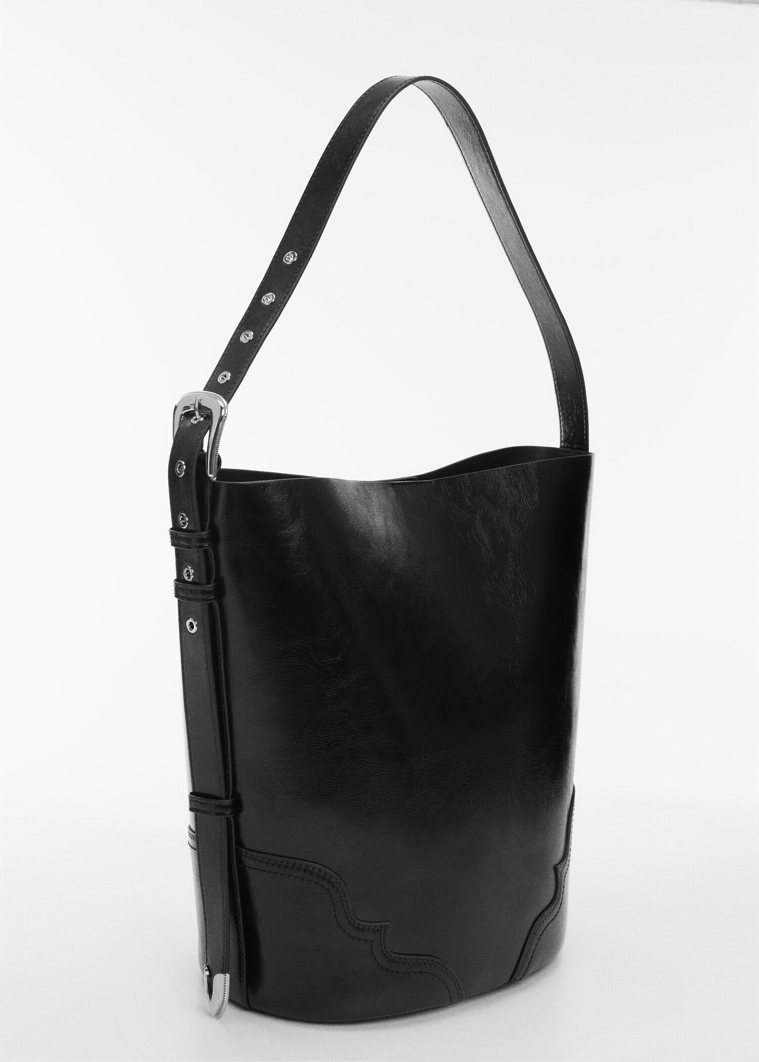 Seam shopper bag - Medium plane