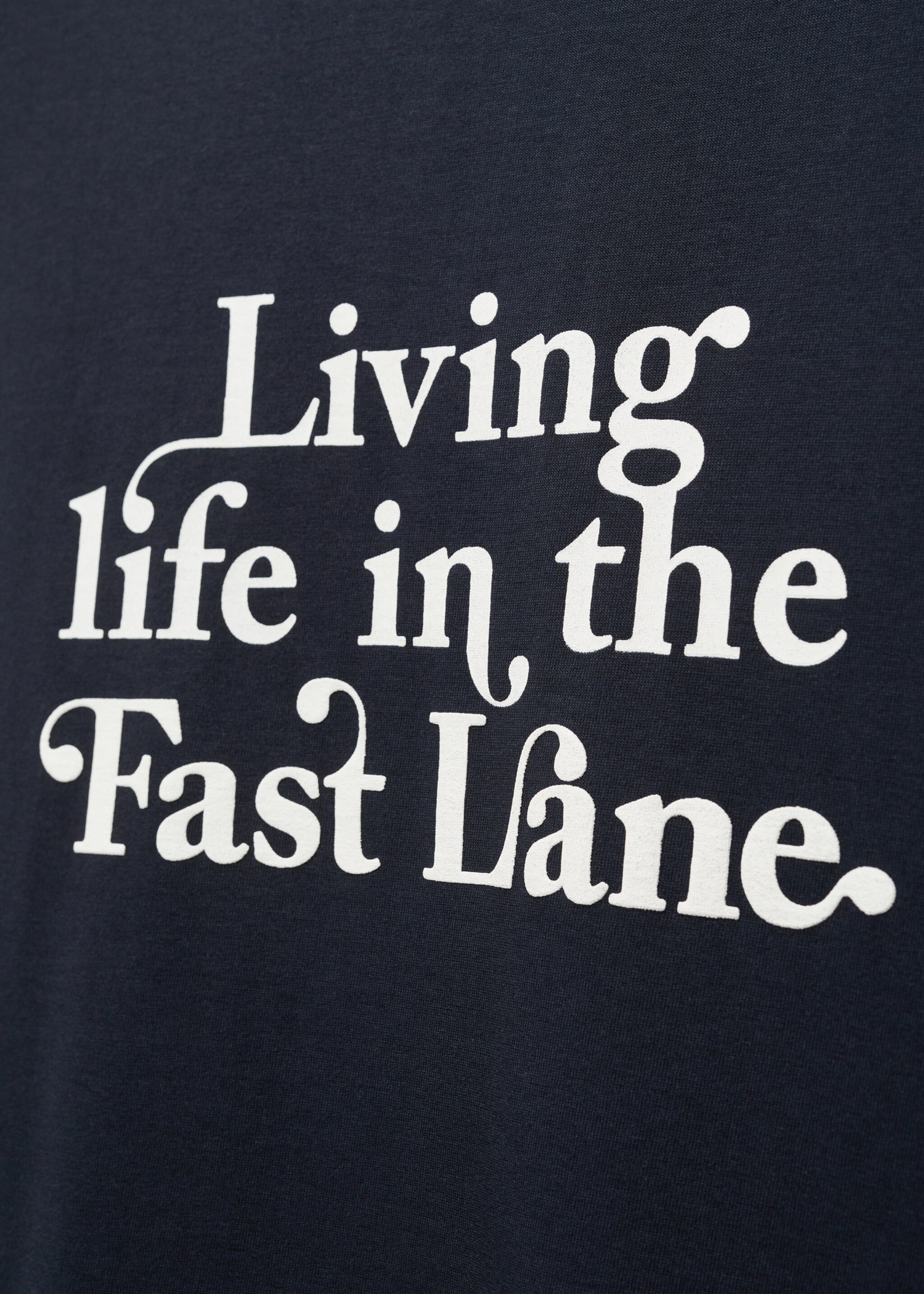 100% cotton printed t-shirt - Details of the article 8, Navy. Ref: 57014433-00.