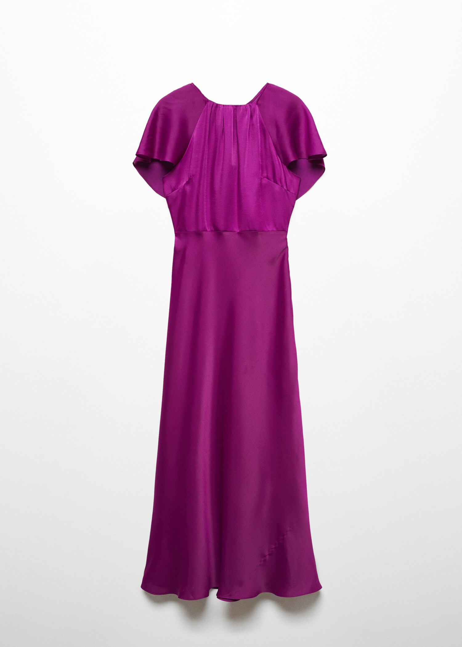 Back detail satin dress - Article without model
