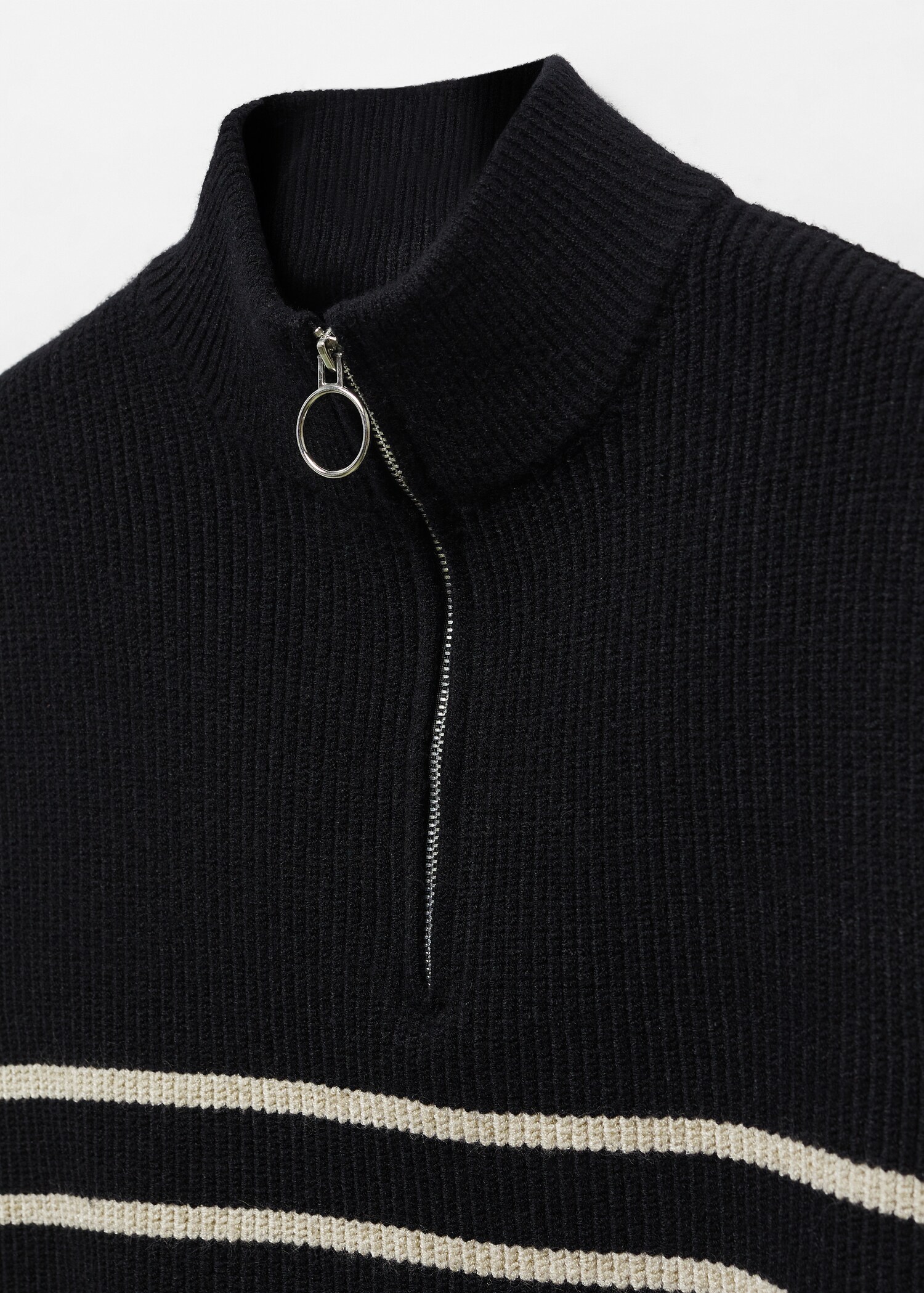 Gilet maille rayures - Détail de l'article 8