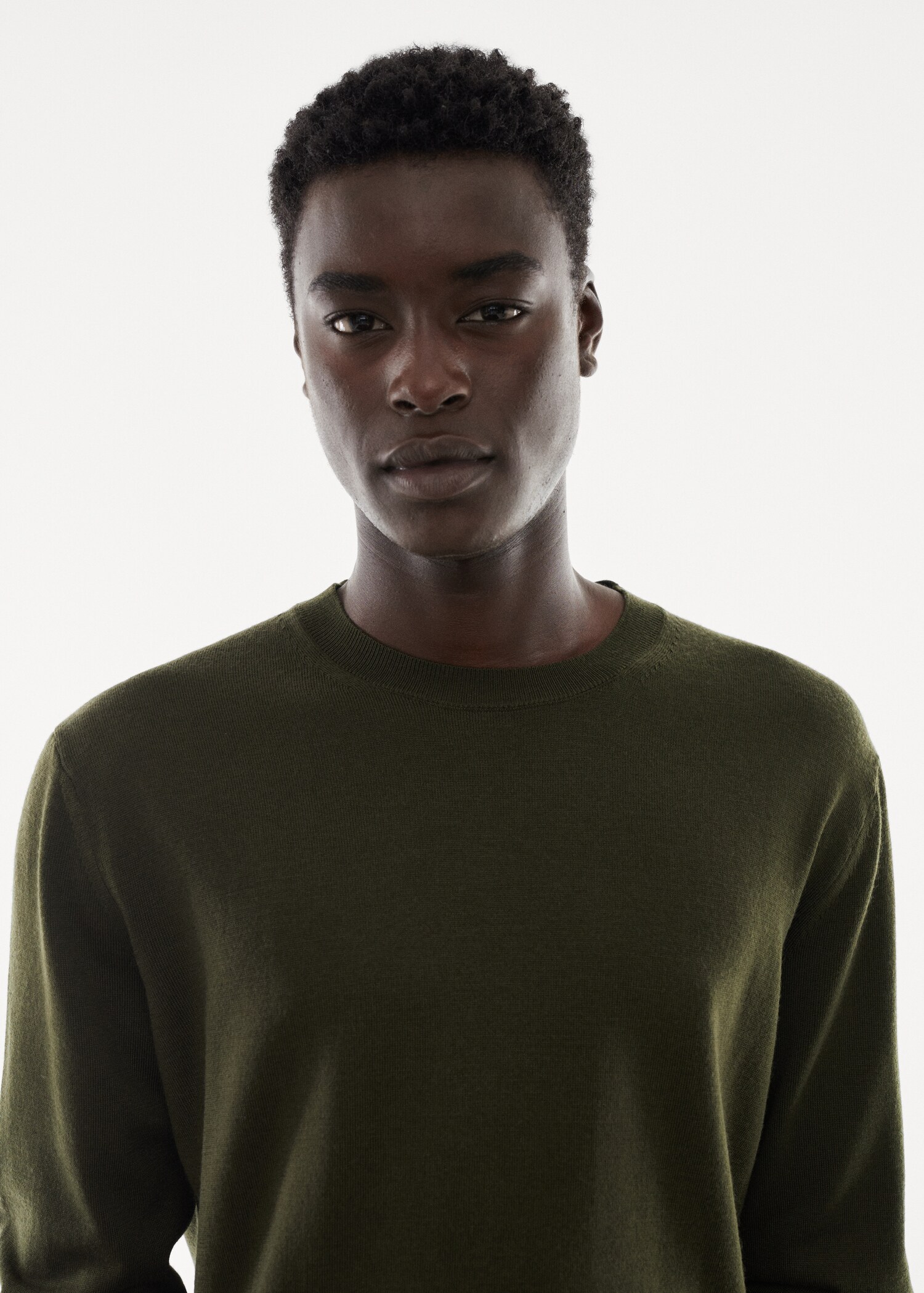 Merino wool washable sweater - Details of the article 1