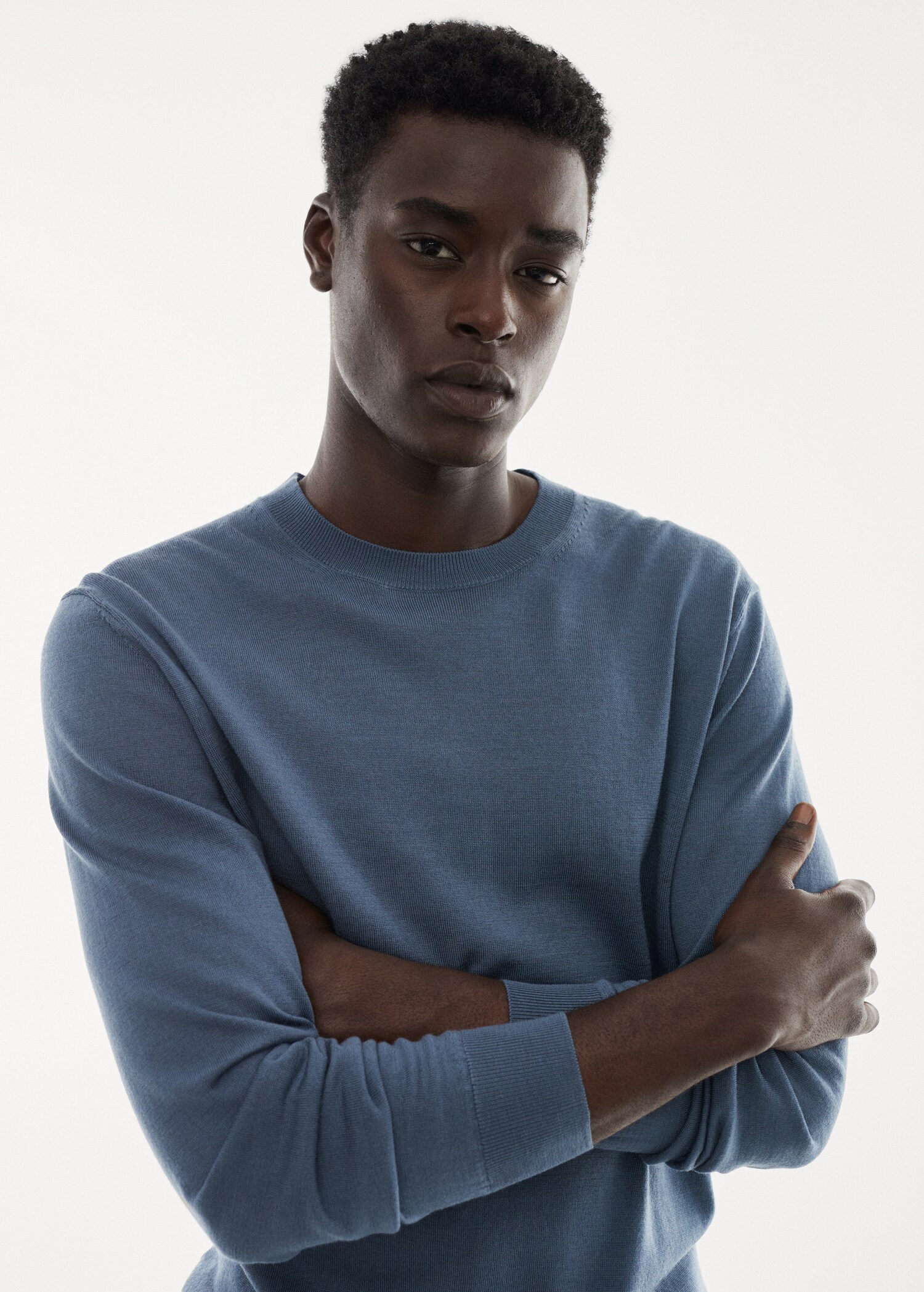 Merino wool washable sweater - Details of the article 1