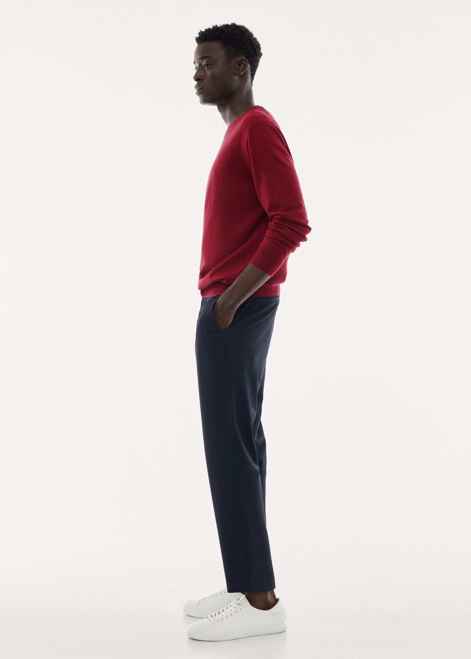 Merino wool washable sweater - Details of the article 2