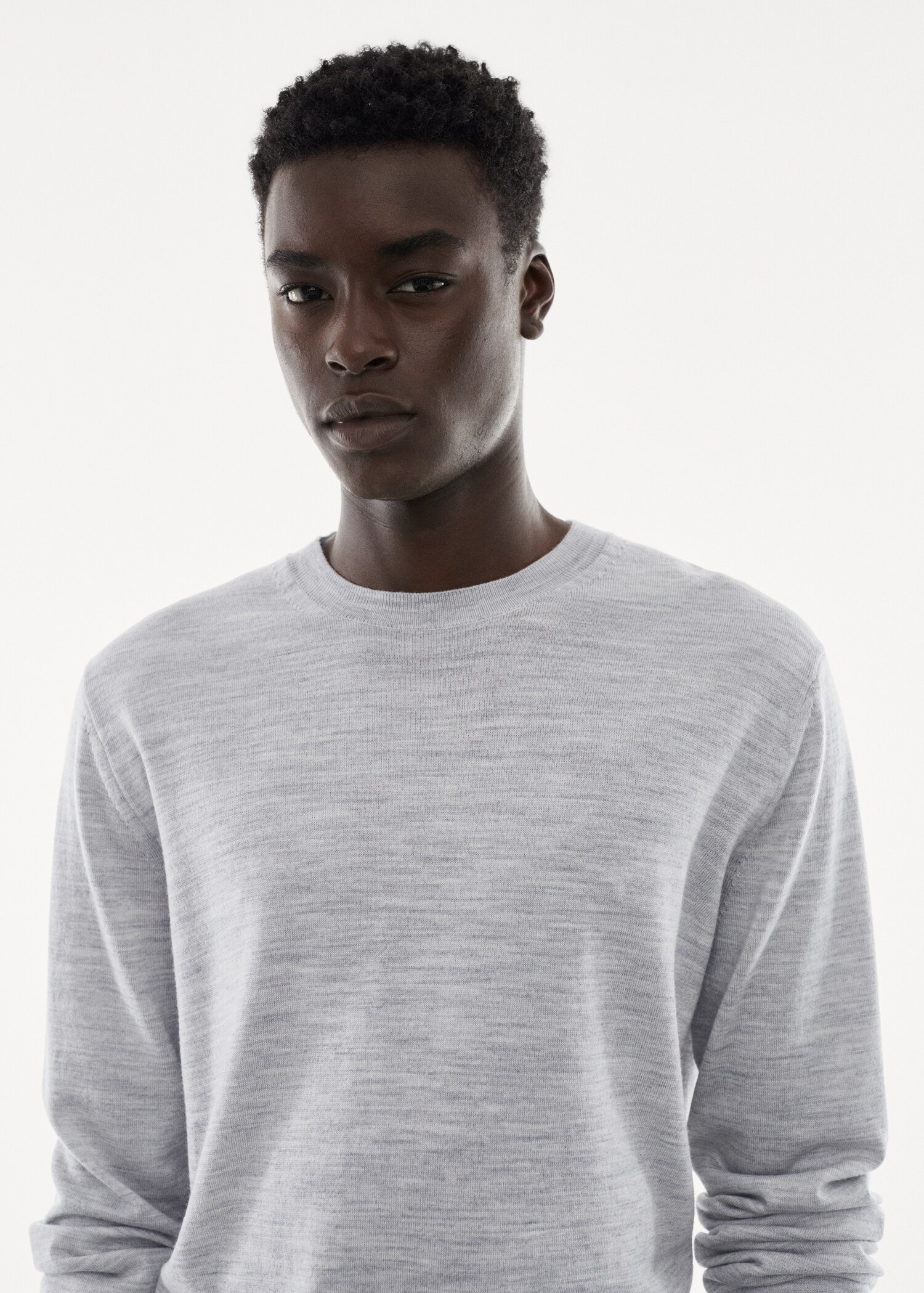 Merino wool washable sweater - Details of the article 1