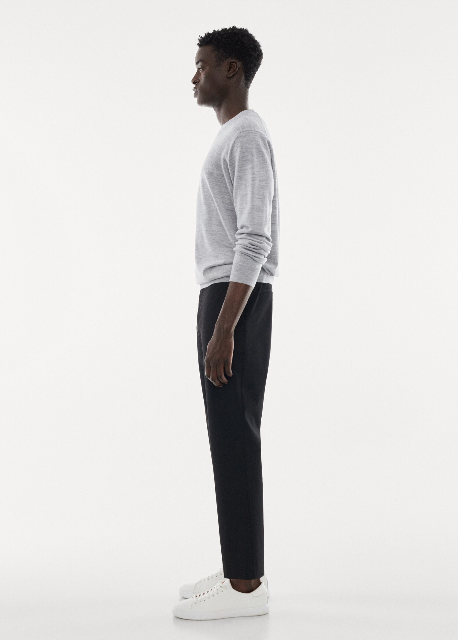Merino wool washable sweater - Details of the article 2