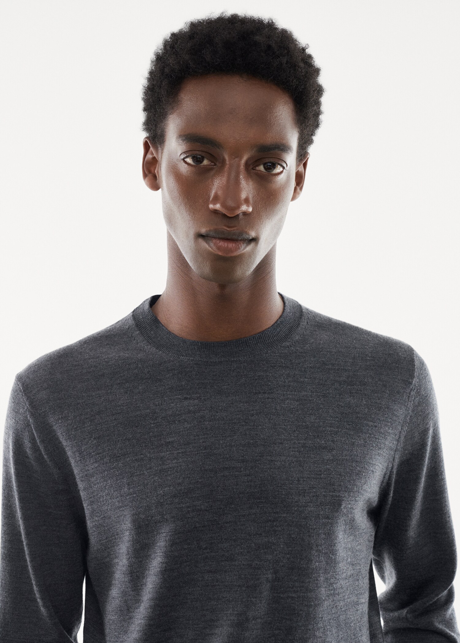 Merino wool washable sweater - Details of the article 1
