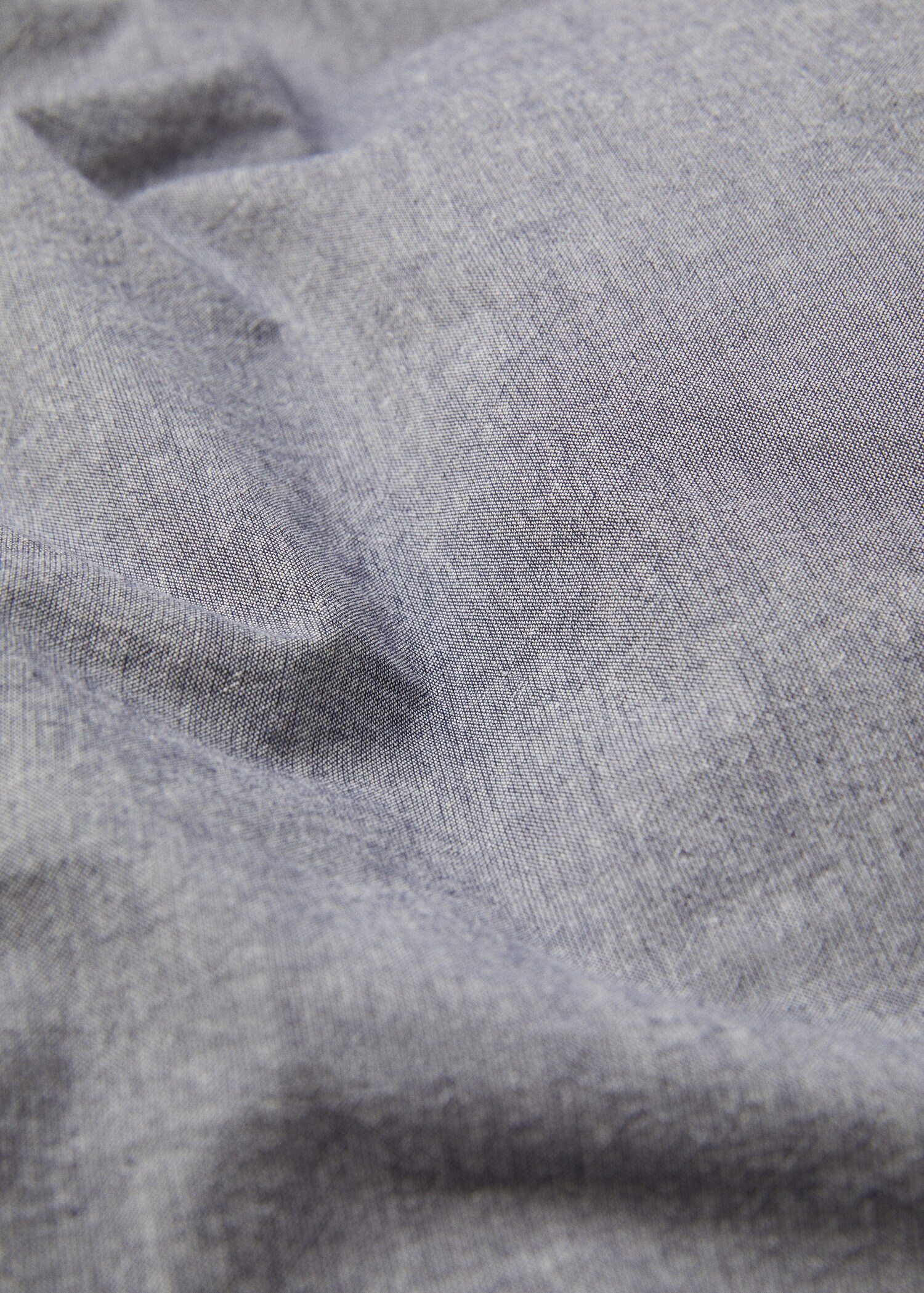 Denimkleurig dekbedovertrek Bed 150/160 cm - Detail van het artikel 3