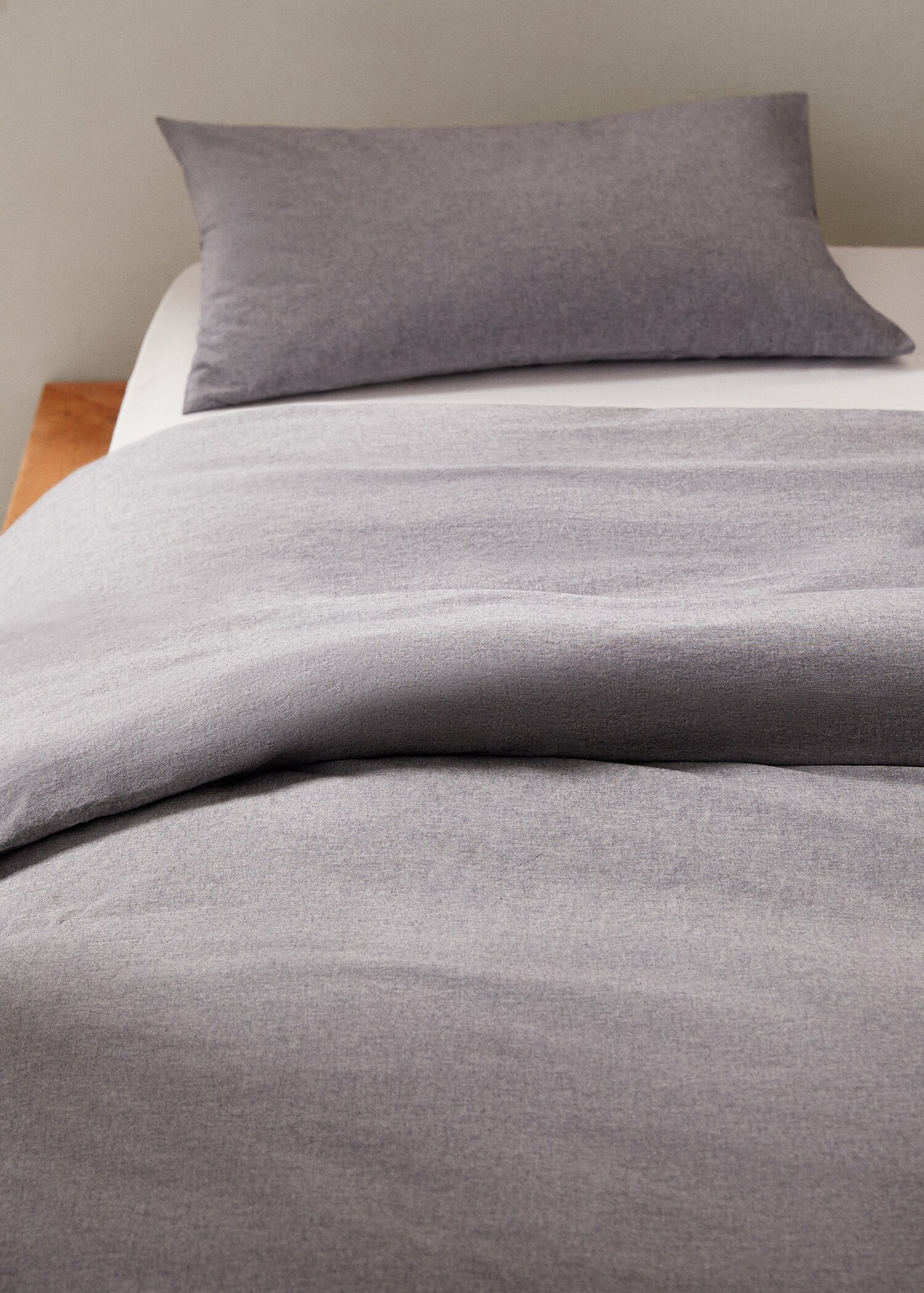 Denimkleurig dekbedovertrek Bed 150/160 cm - Detail van het artikel 8