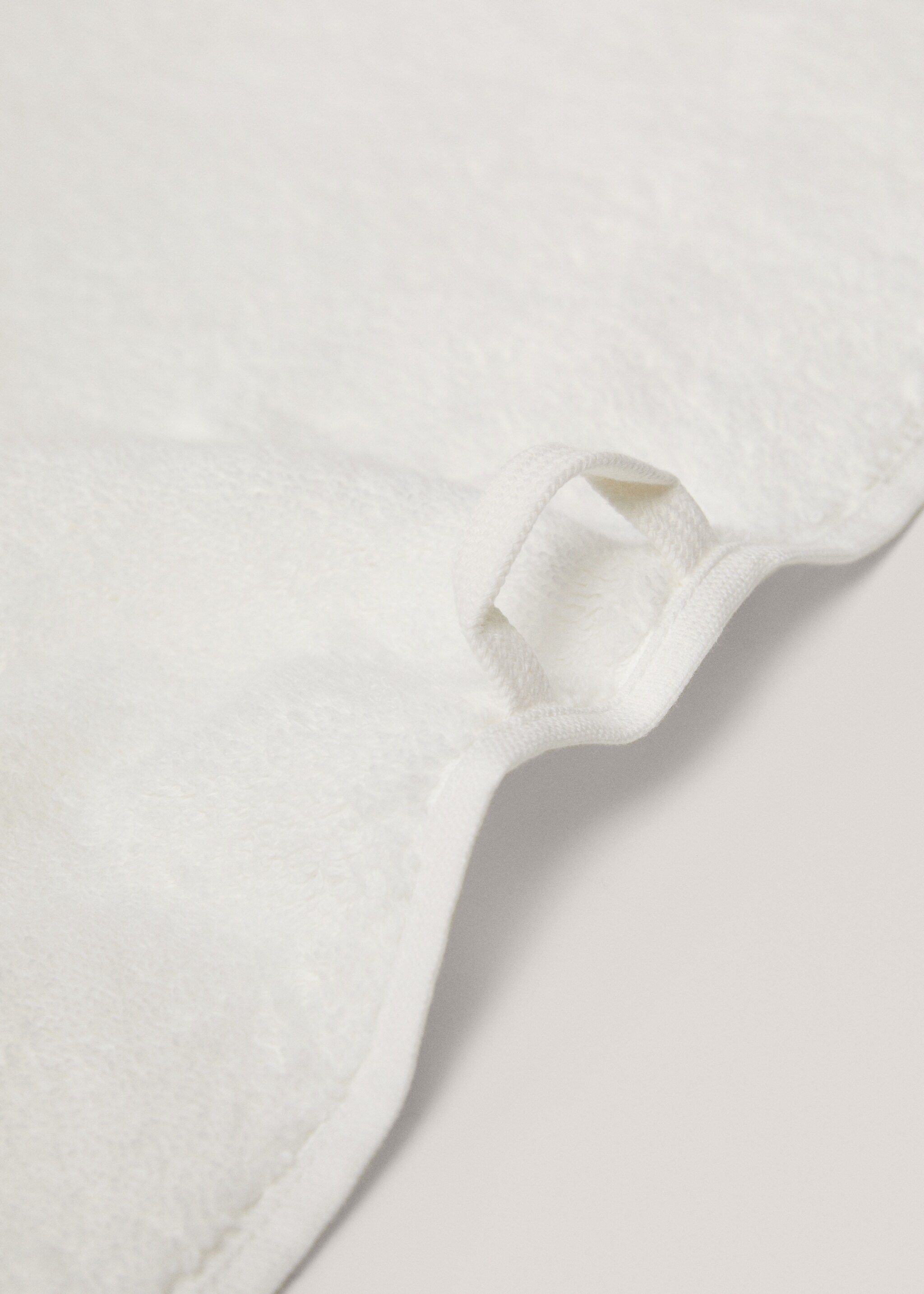 Badetuch aus Baumwolle 600 g/m2 70 x 140 cm - Detail des Artikels 3, Ecru. Ref: 57014787-00.