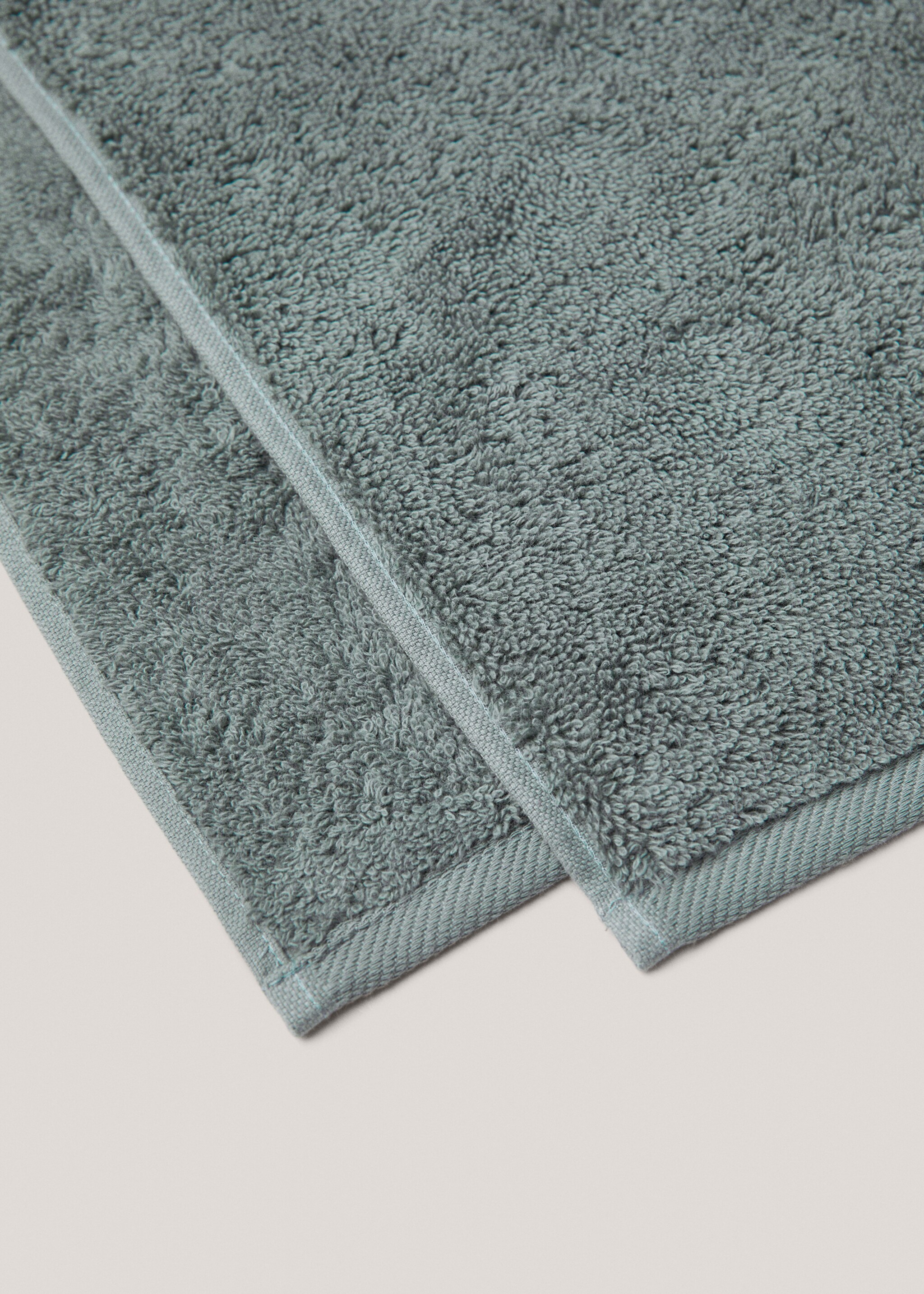 600gr/m2 cotton face towel 30x50cm - Details of the article 1