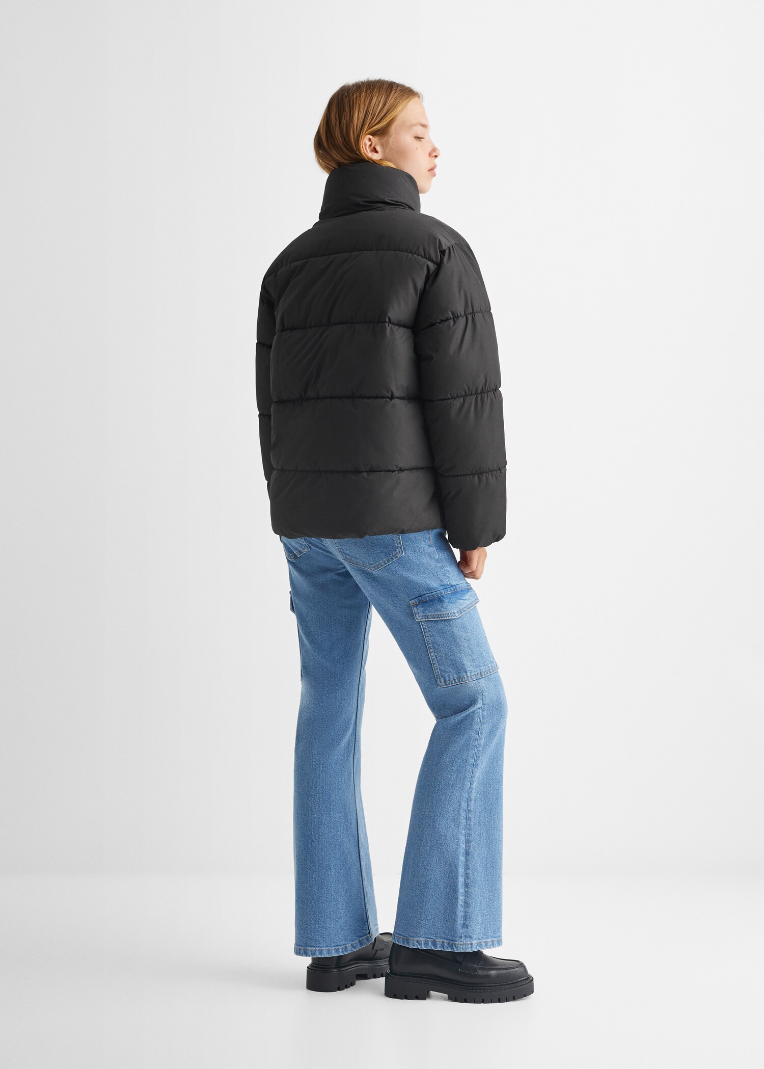 Anorak matelassé imperméable à losanges - Verso de l’article