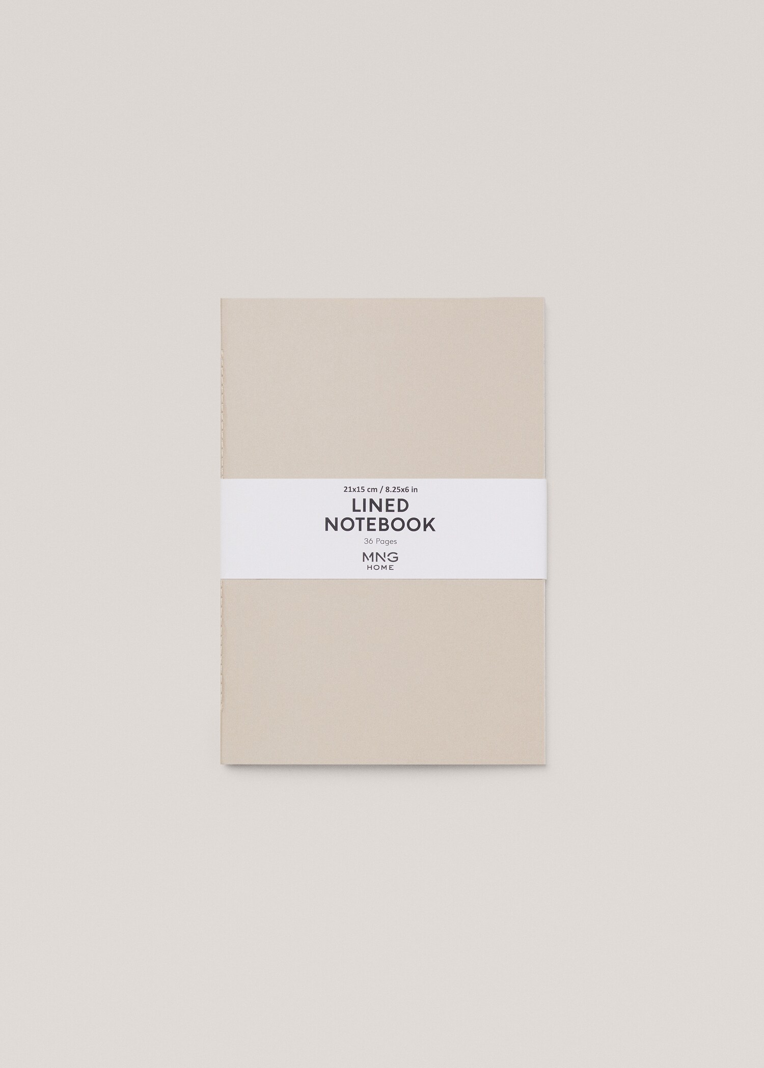 Lined notebook 21x15cm - Article without model