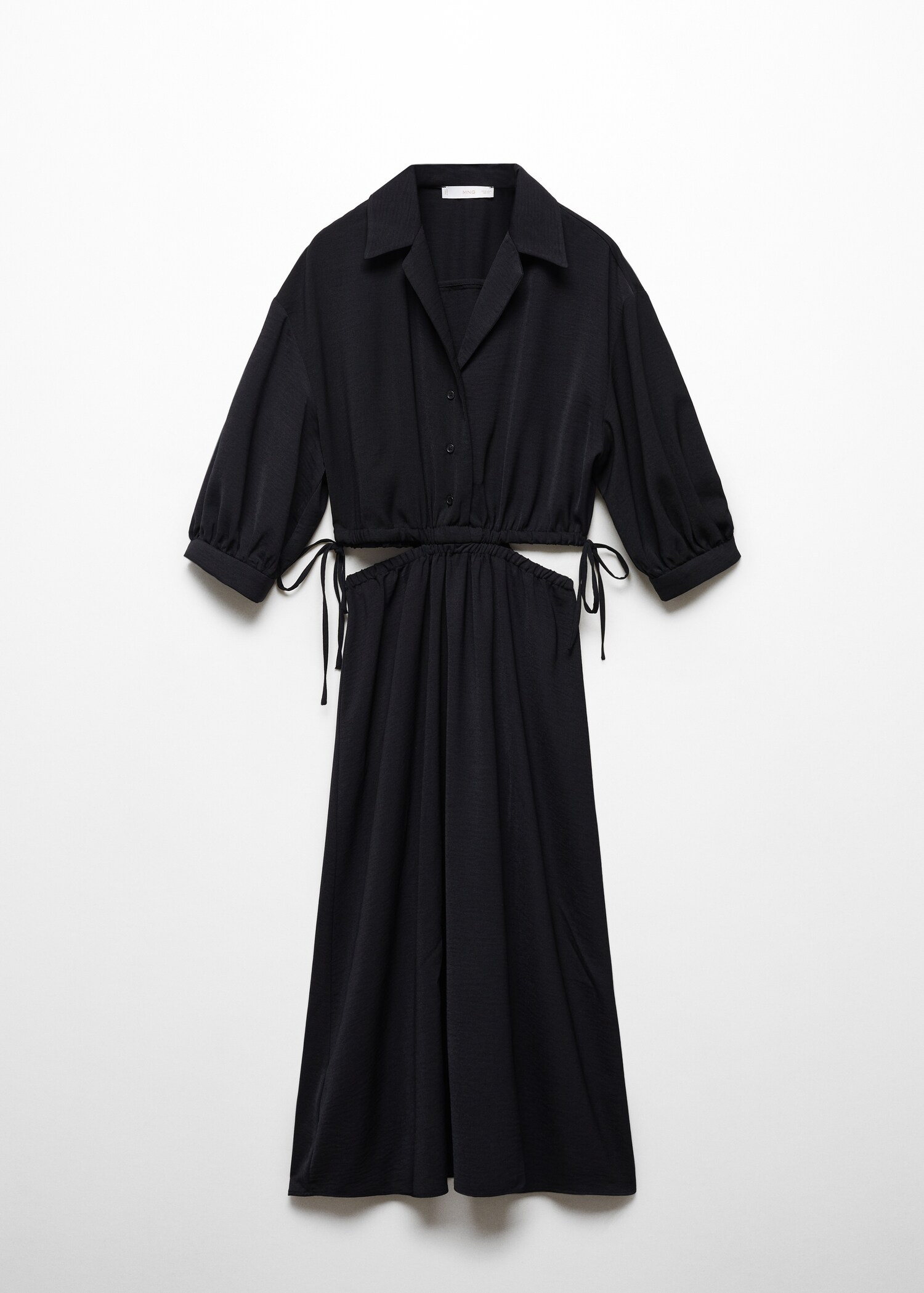 Vestido camisa aberturas - Artículo sin modelo