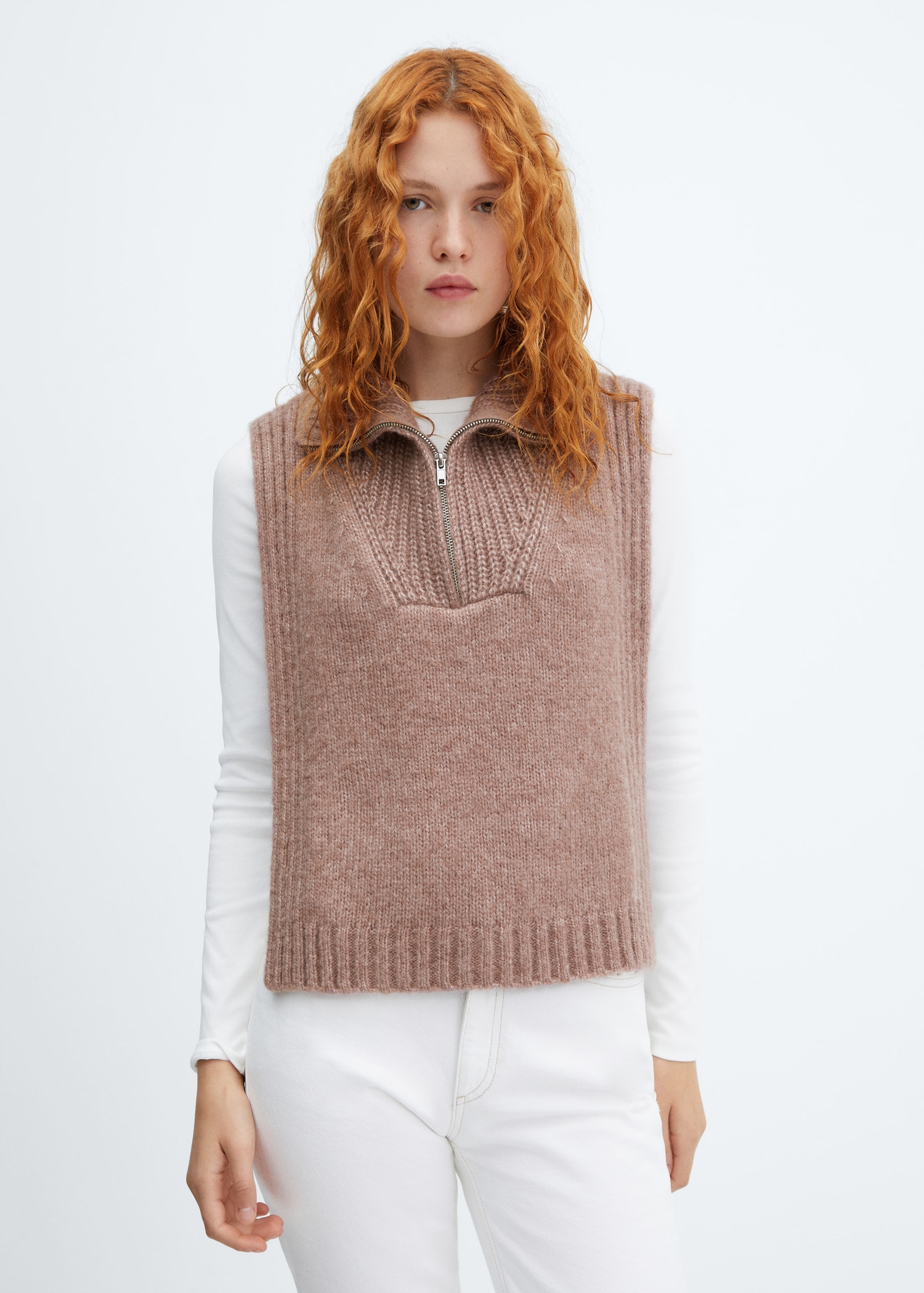 Pull Col Polo Femme Mango Pull Polo Mango Col Polo Veste Sans