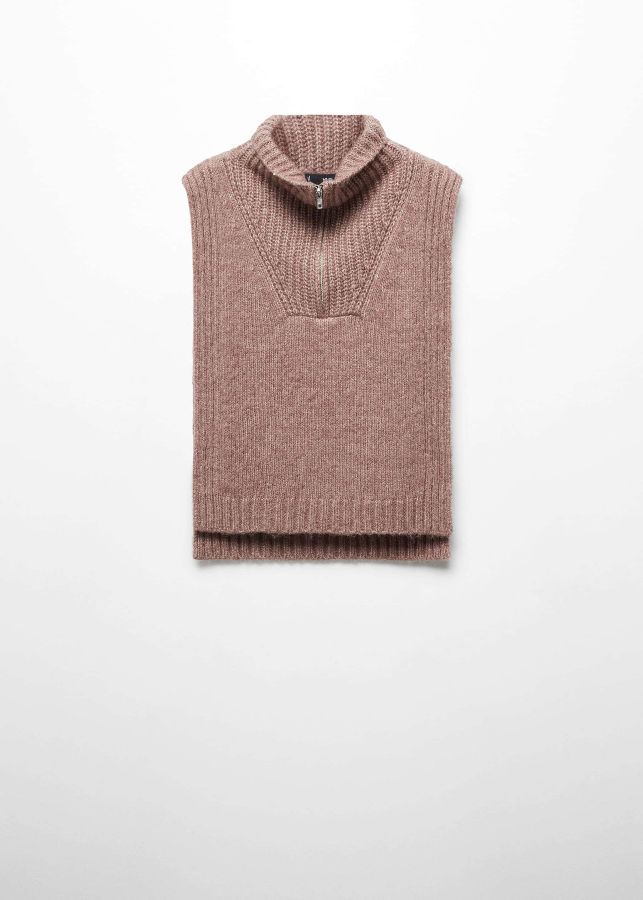 Chaleco aberturas cuello cremallera - Artículo sin modelo
