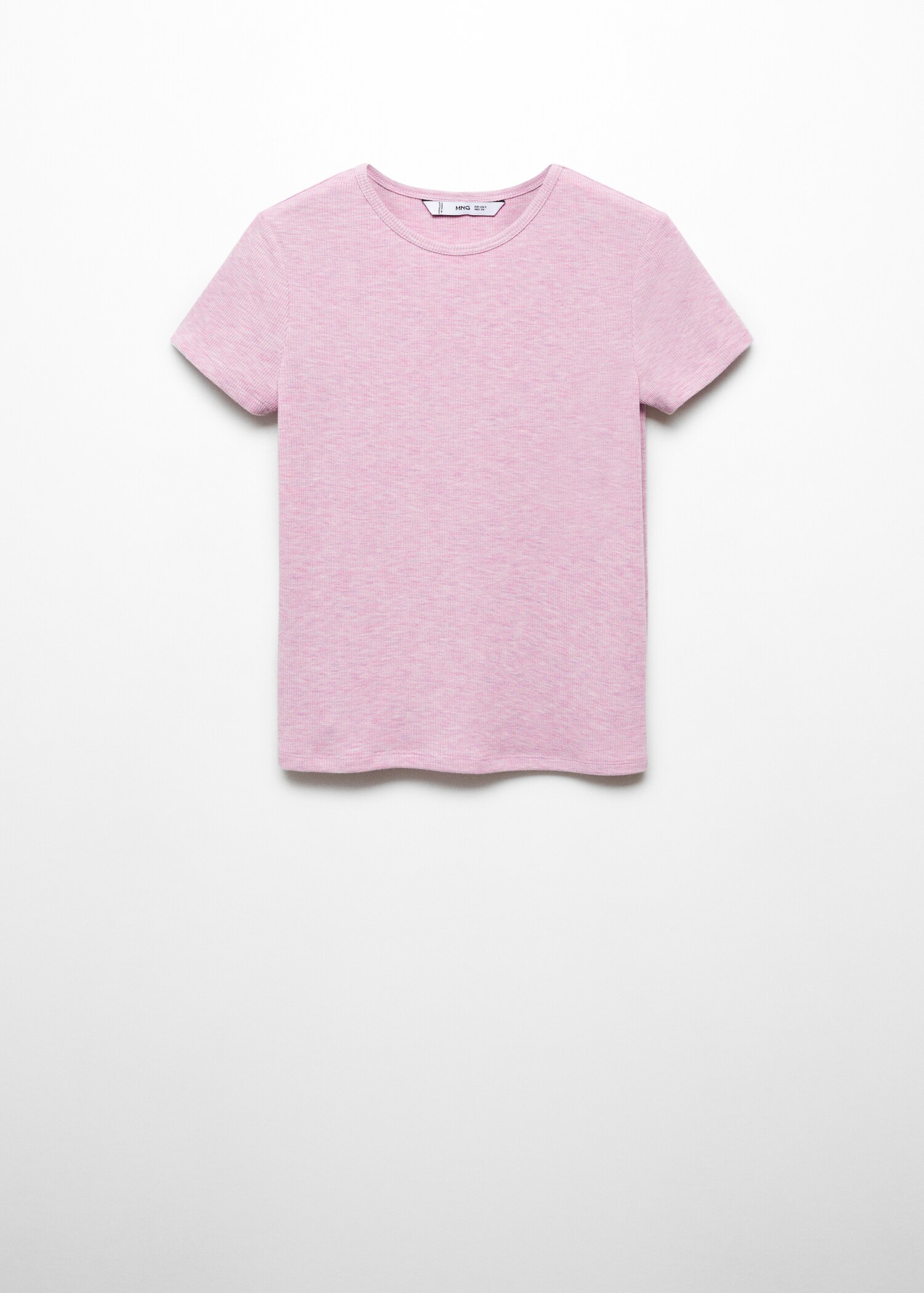 Knitted short-sleeve t-shirt - Article without model