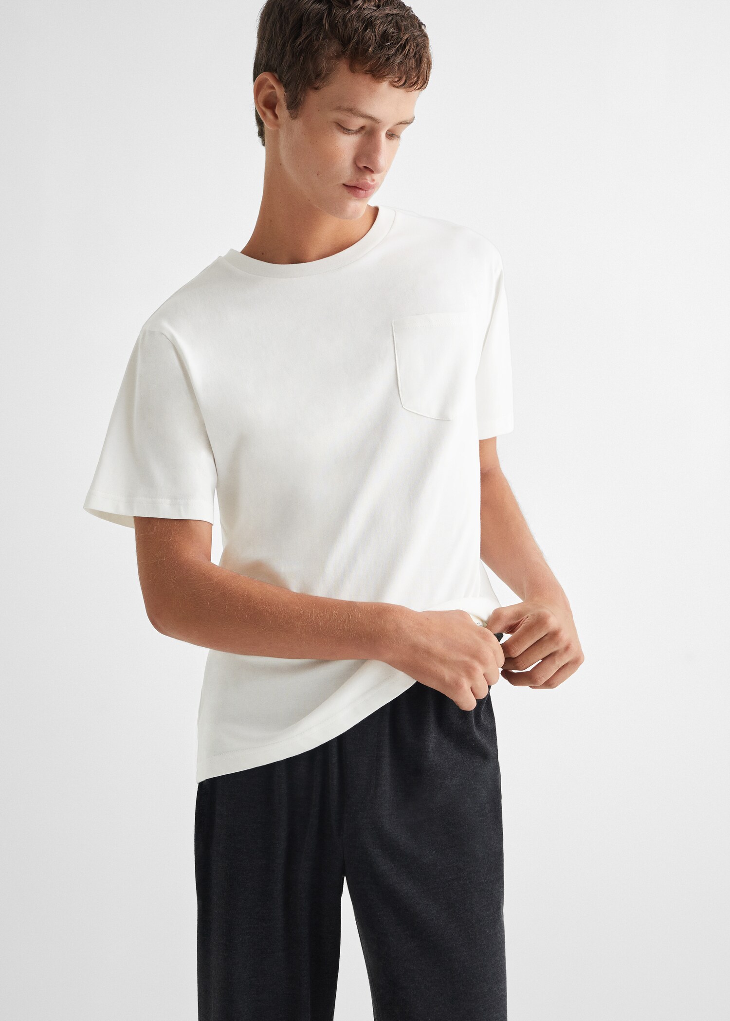 Cotton long pyjamas - Medium plane