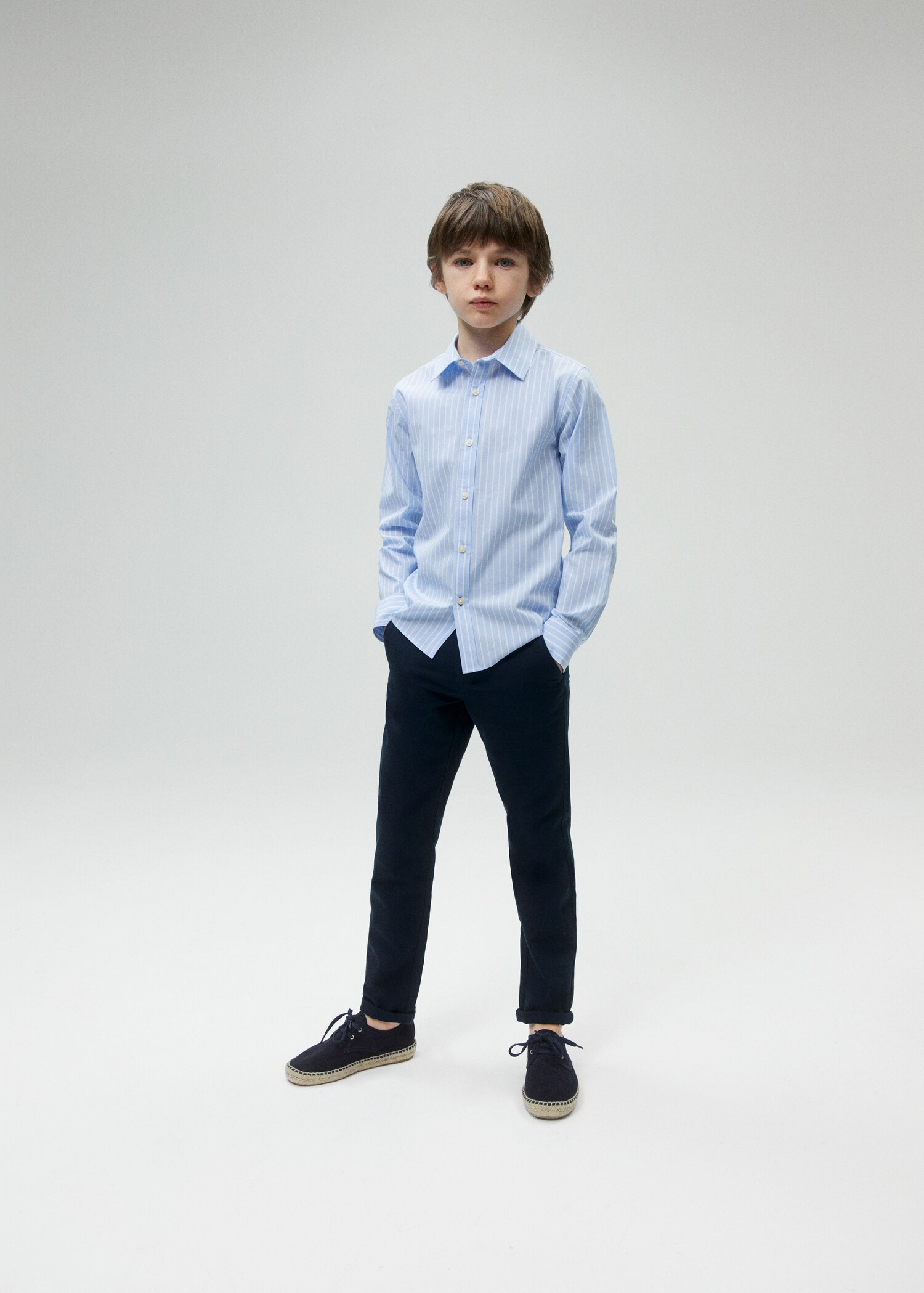 Straight suit trousers - Details of the article 5