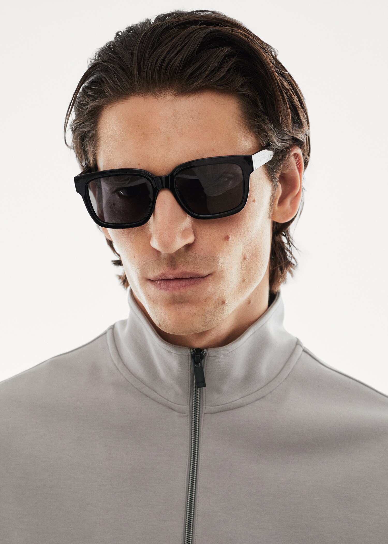 Atmungsaktives Sweatshirt mit Zip-Kragen - Detail des Artikels 1