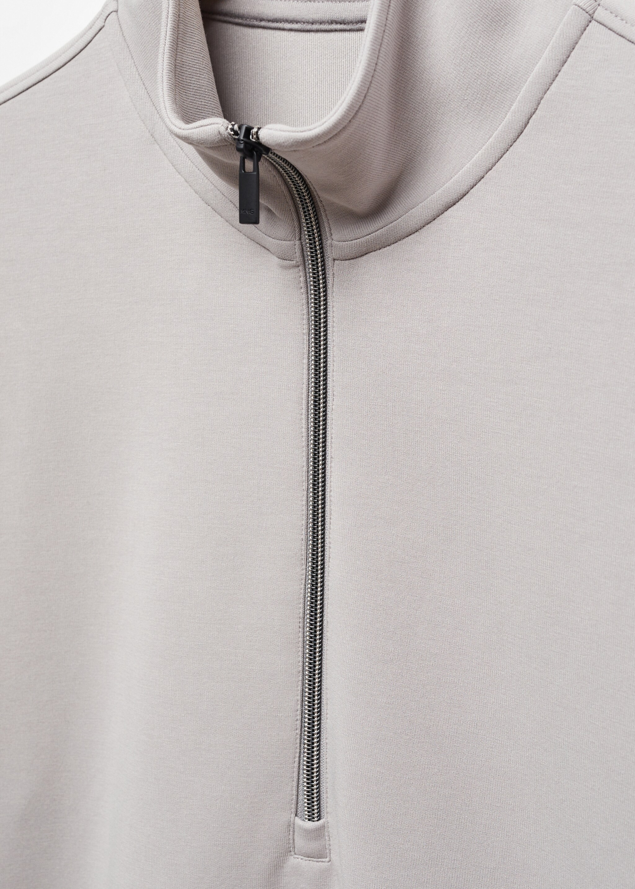 Atmungsaktives Sweatshirt mit Zip-Kragen - Detail des Artikels 8
