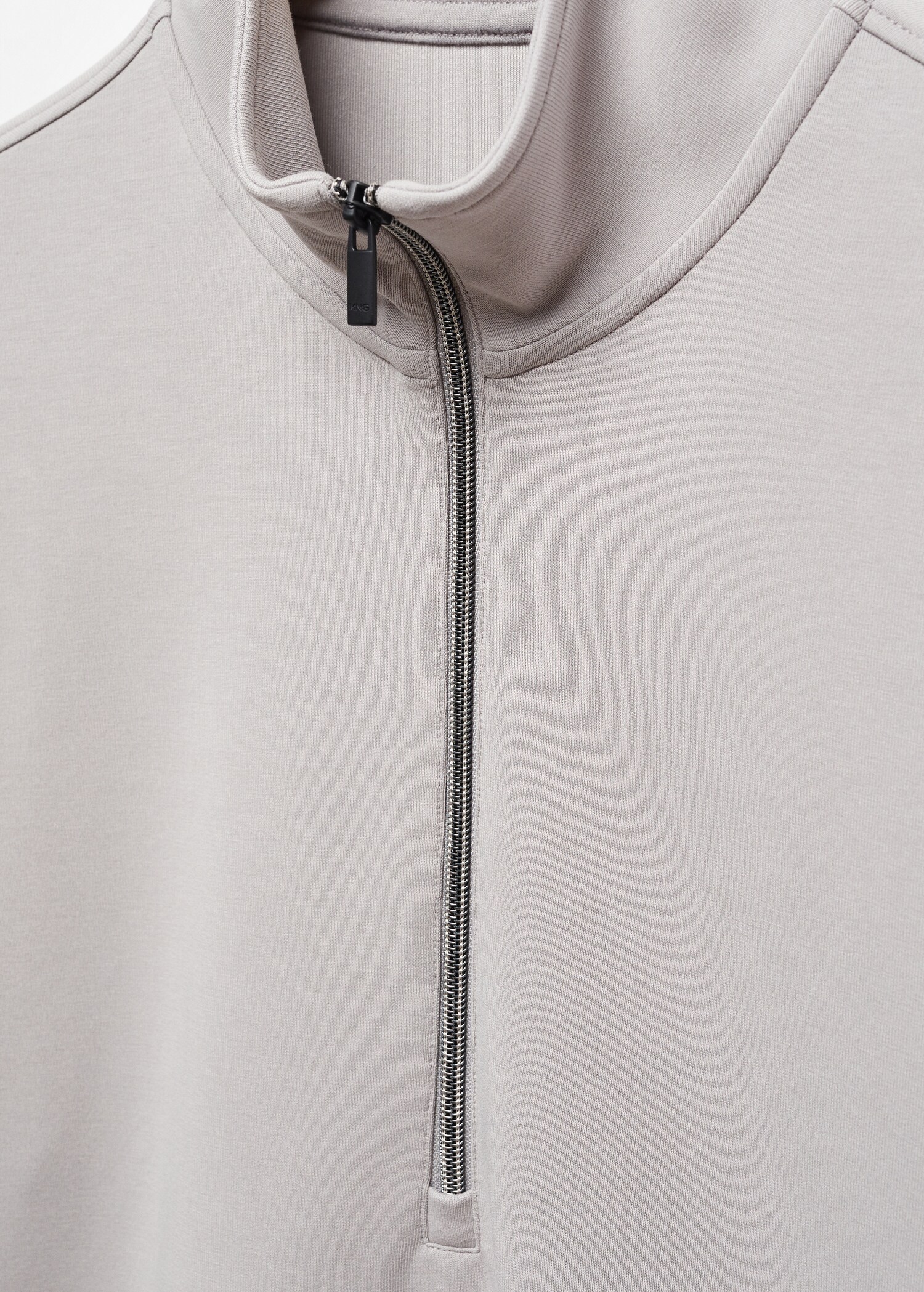 Atmungsaktives Sweatshirt mit Zip-Kragen - Detail des Artikels 8