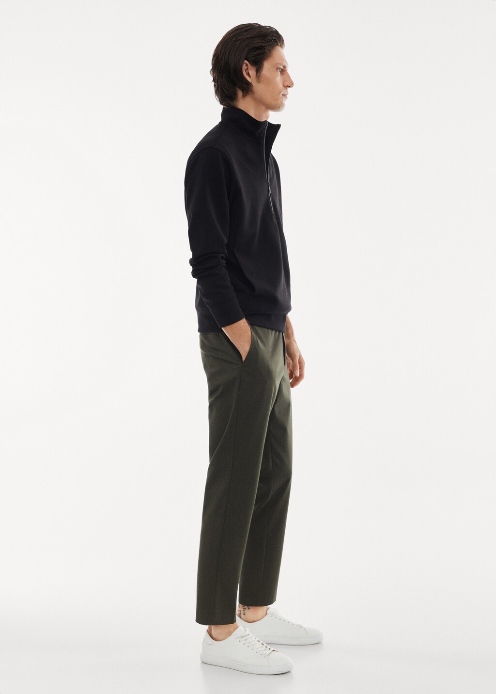 jentlouis Dual-Zip Neck Sweat Mサイズ AWDis Sophomore Zip Neck Sweatshirt - PenCarrie