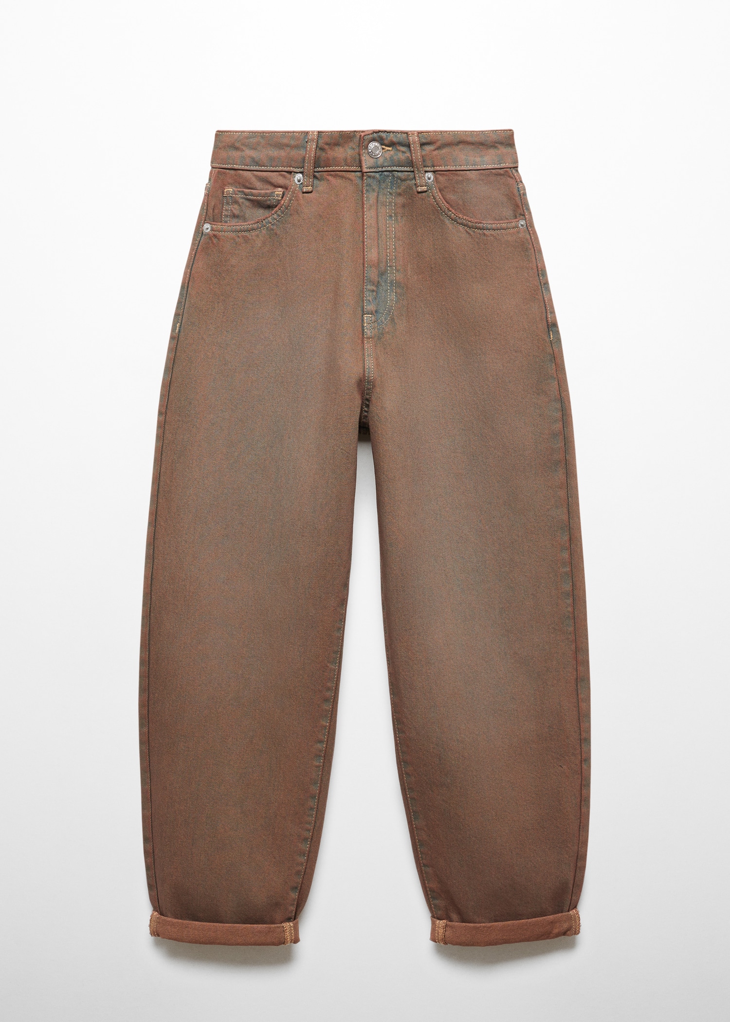 High-waist slouchy jeans Women MANGO OUTLET USA