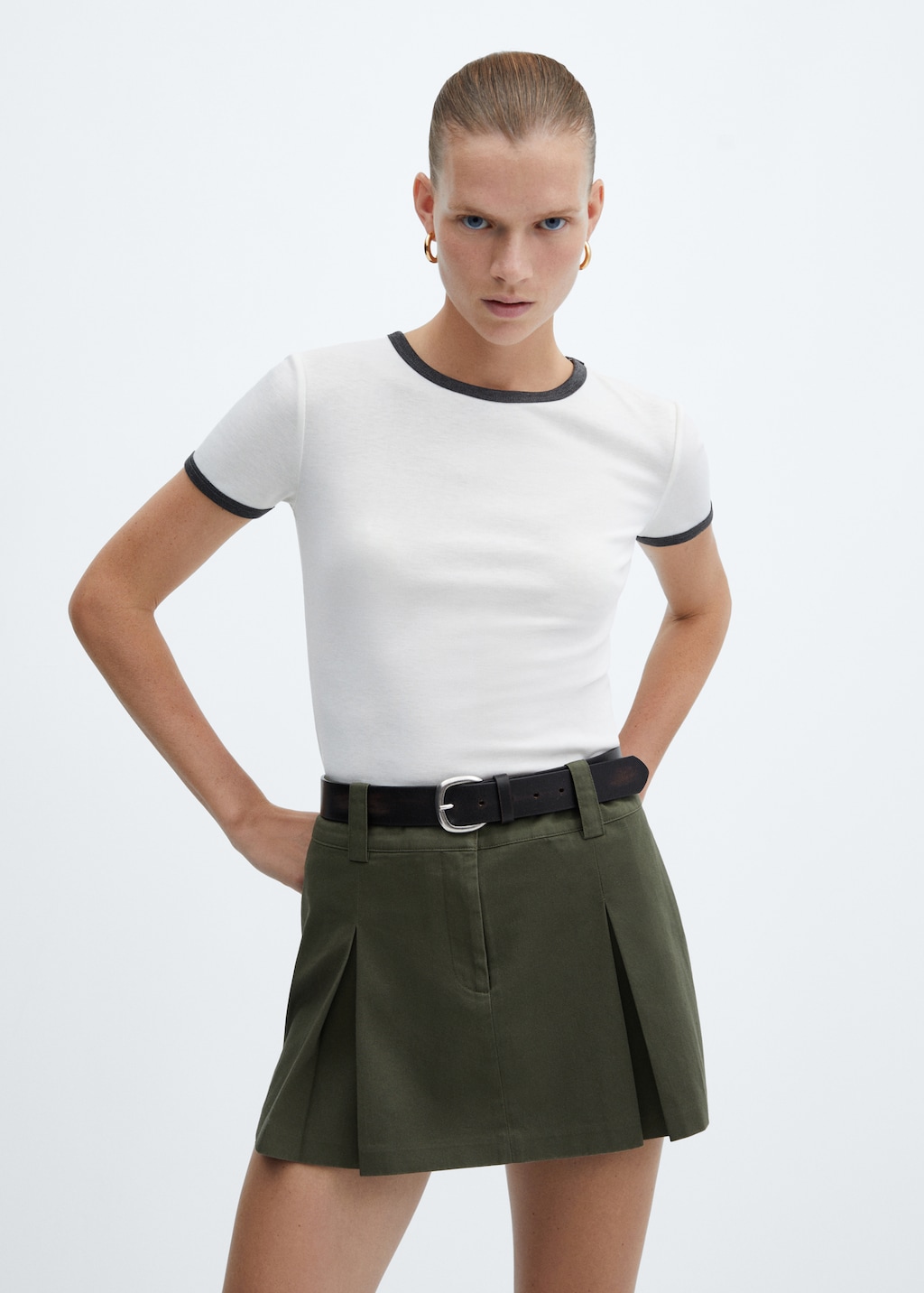 Camisetas mujer mango outlet deals