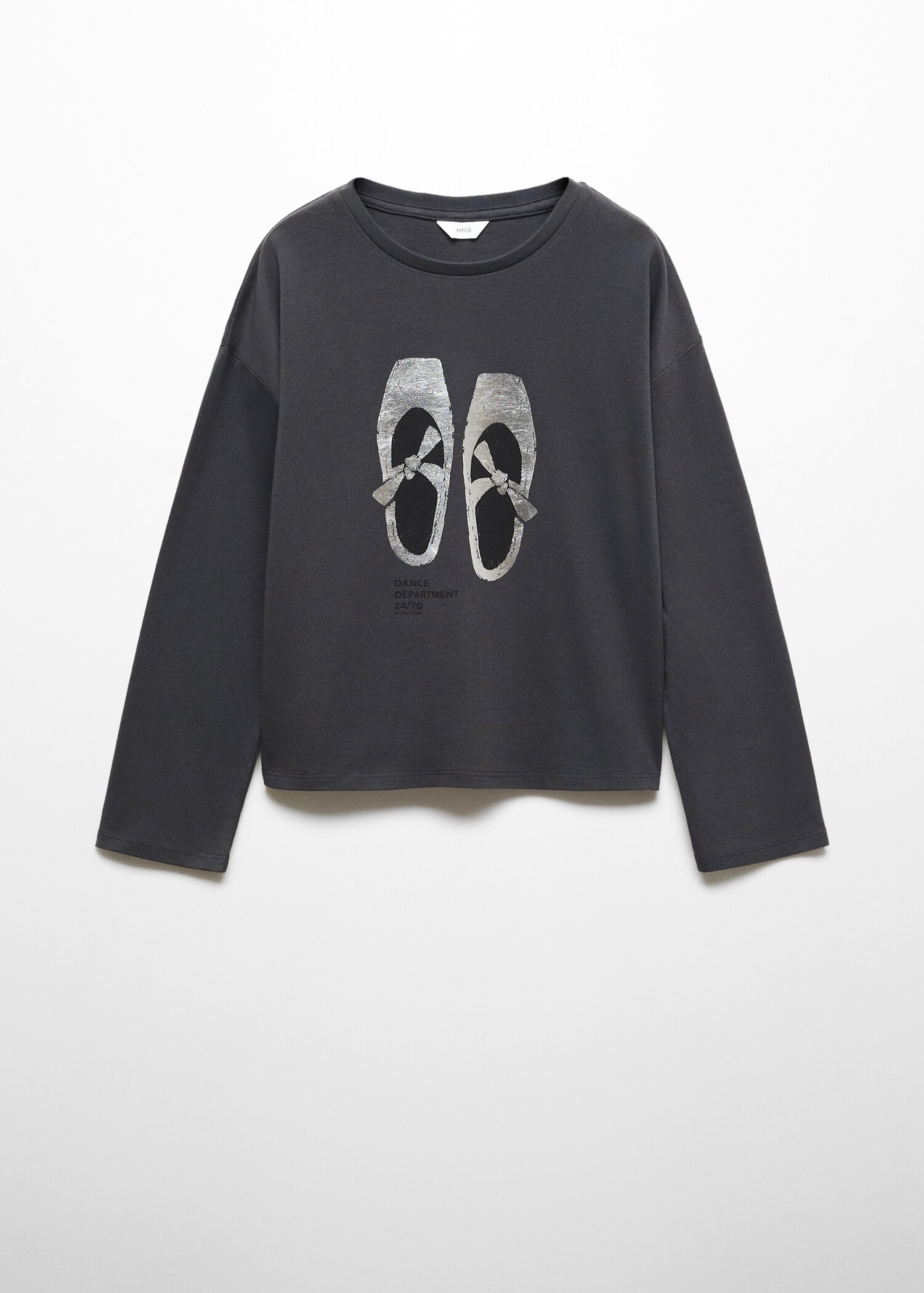 Katoenen T-shirt met print - Artikel zonder model