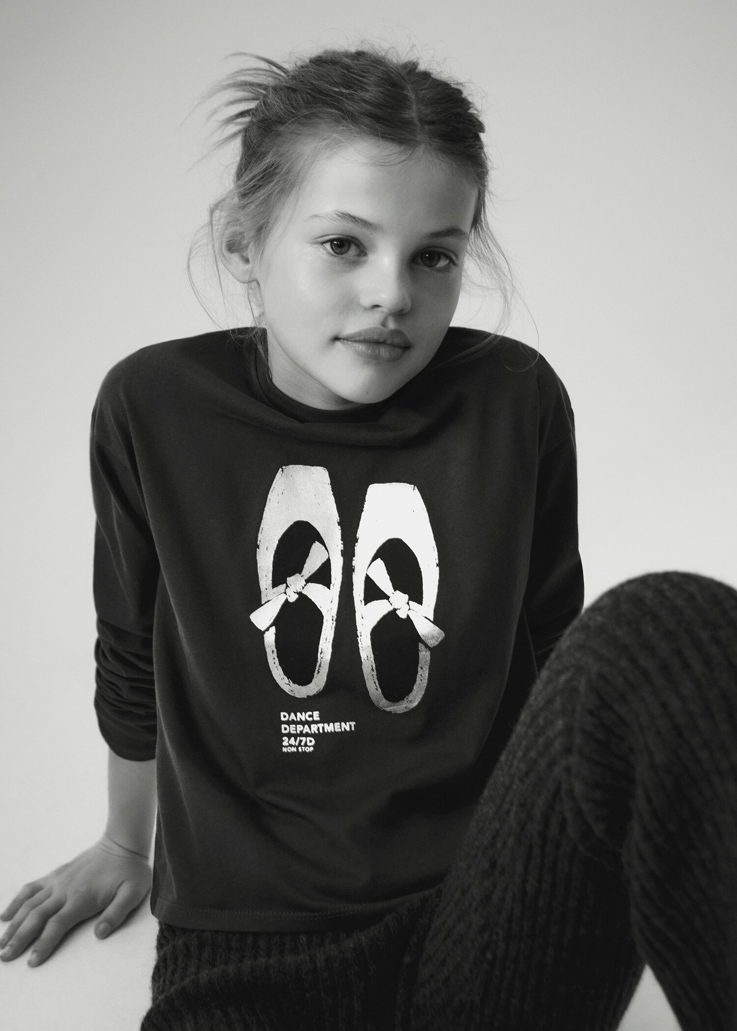 Katoenen T-shirt met print - Detail van het artikel 5