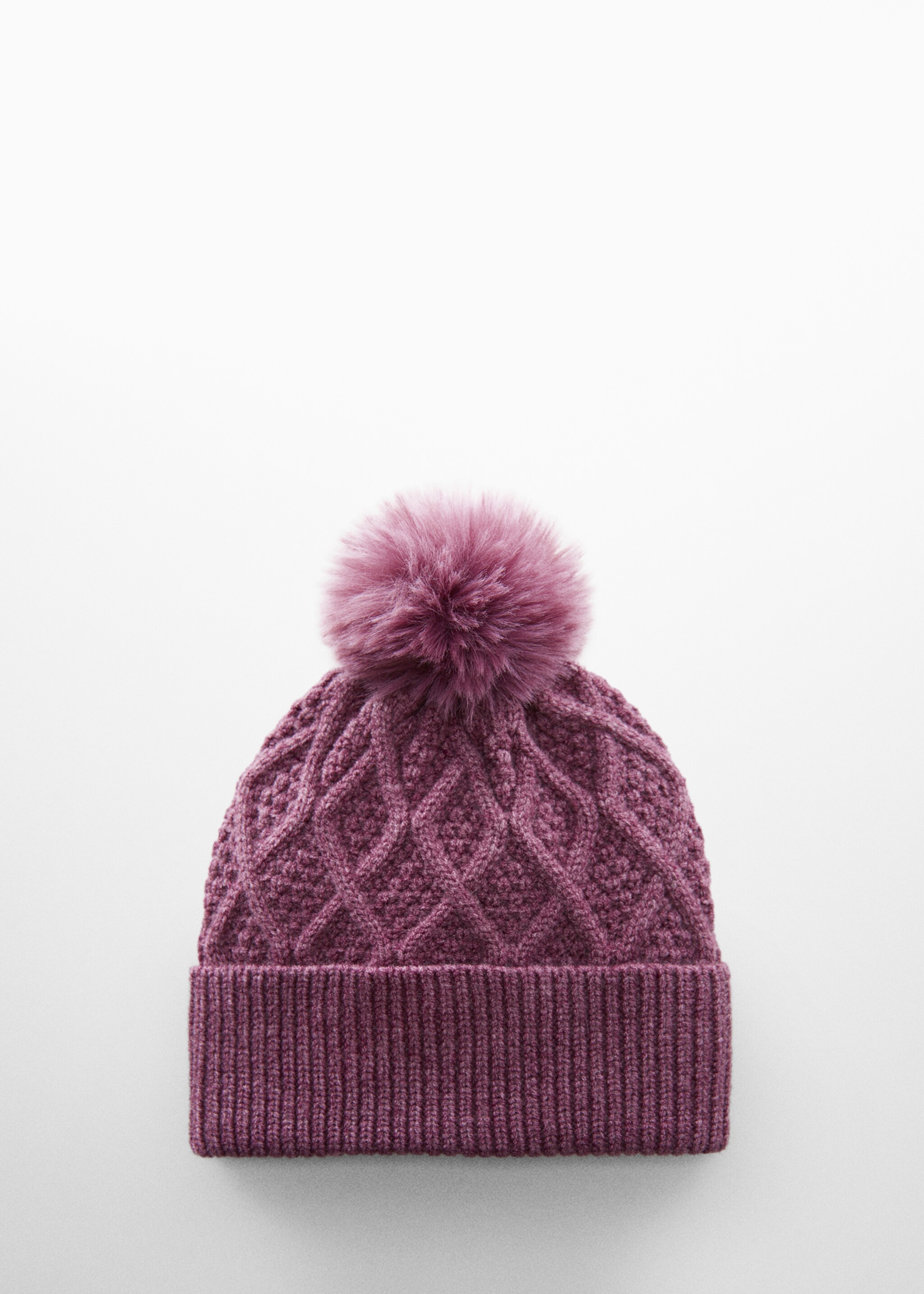 Cable-knit beanie - Article without model