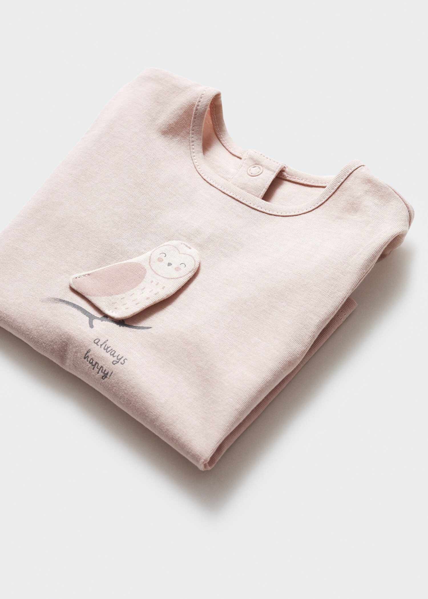 Bedrukt T-shirt met lange mouwen - Detail van het artikel 0