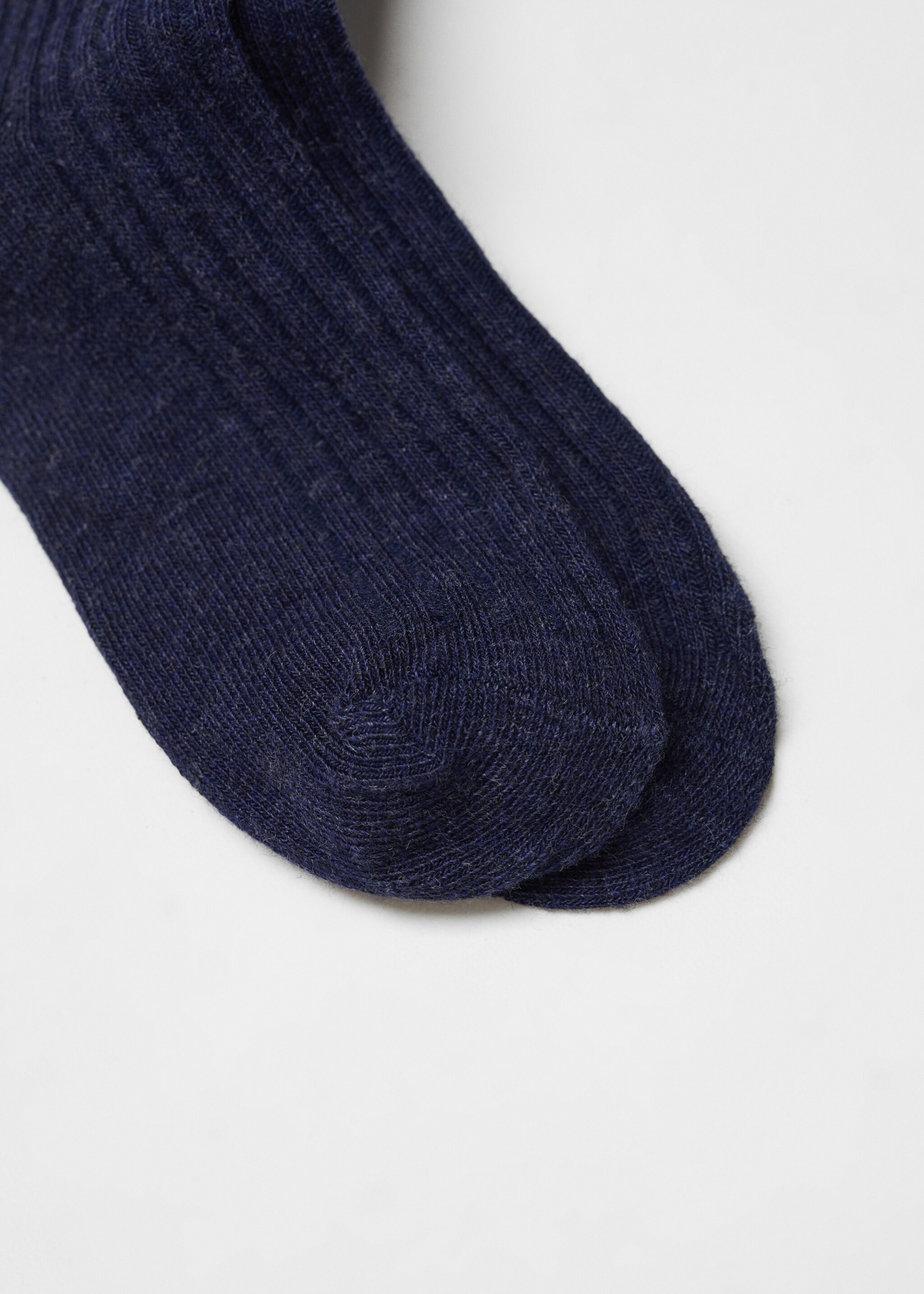 Knit socks - Details of the article 8, Navy. Ref: 57016015-00.