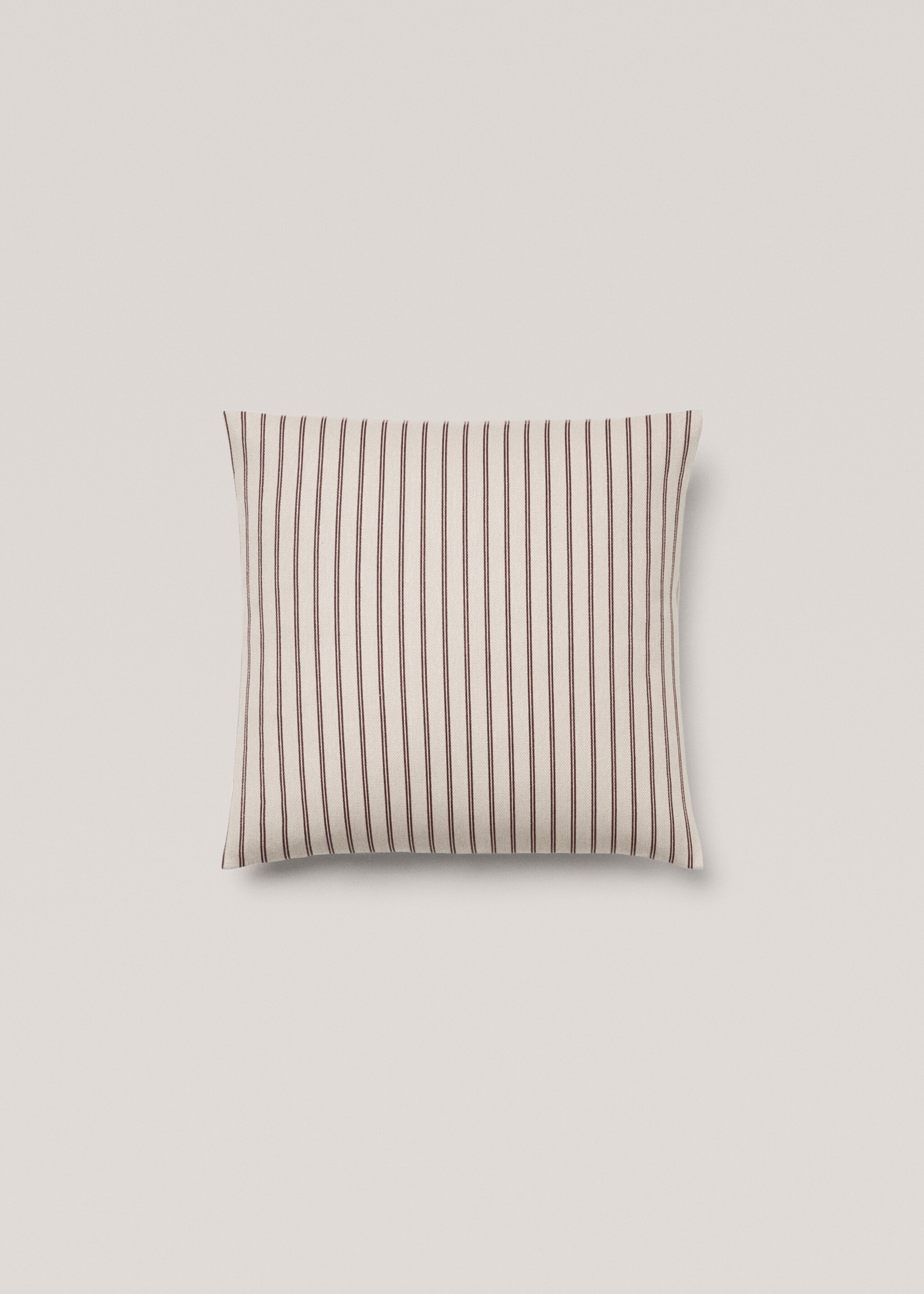 Gestreifter Kissenbezug 45 x 45 cm - Artikel ohne Model