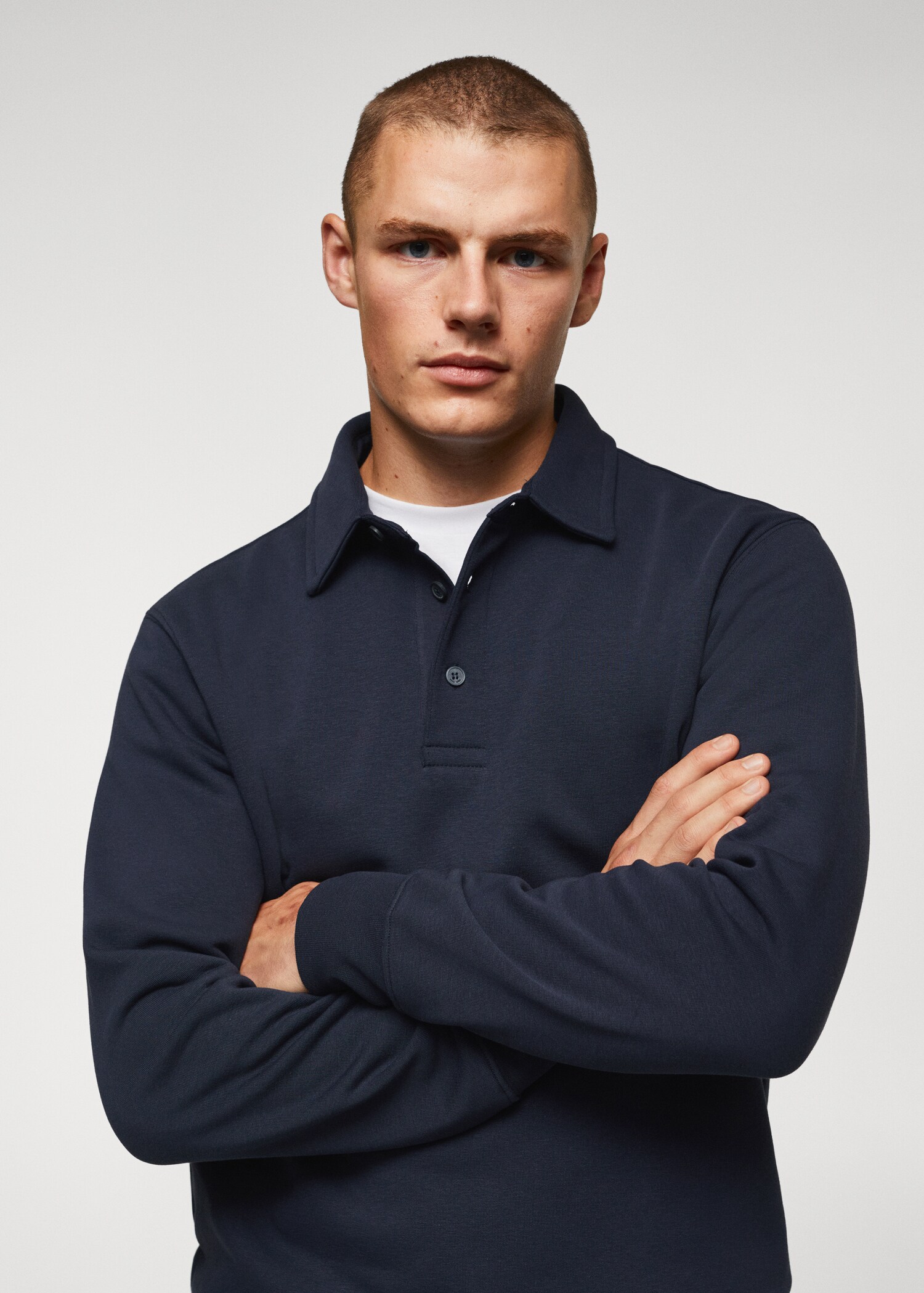 Polo-Sweatshirt aus Baumwolle - Detail des Artikels 2